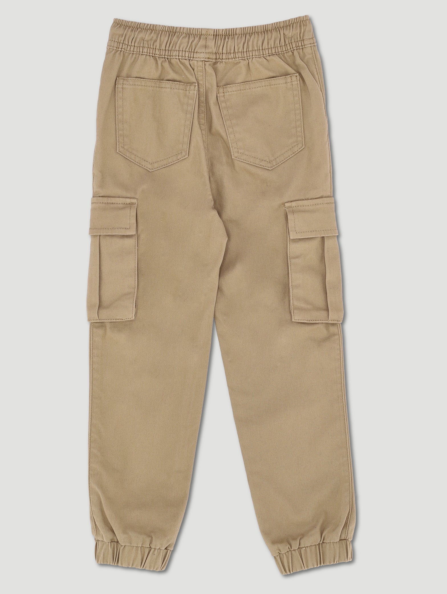 Pre-Boys D-Ring Twill Jogger - Tan - Image 2