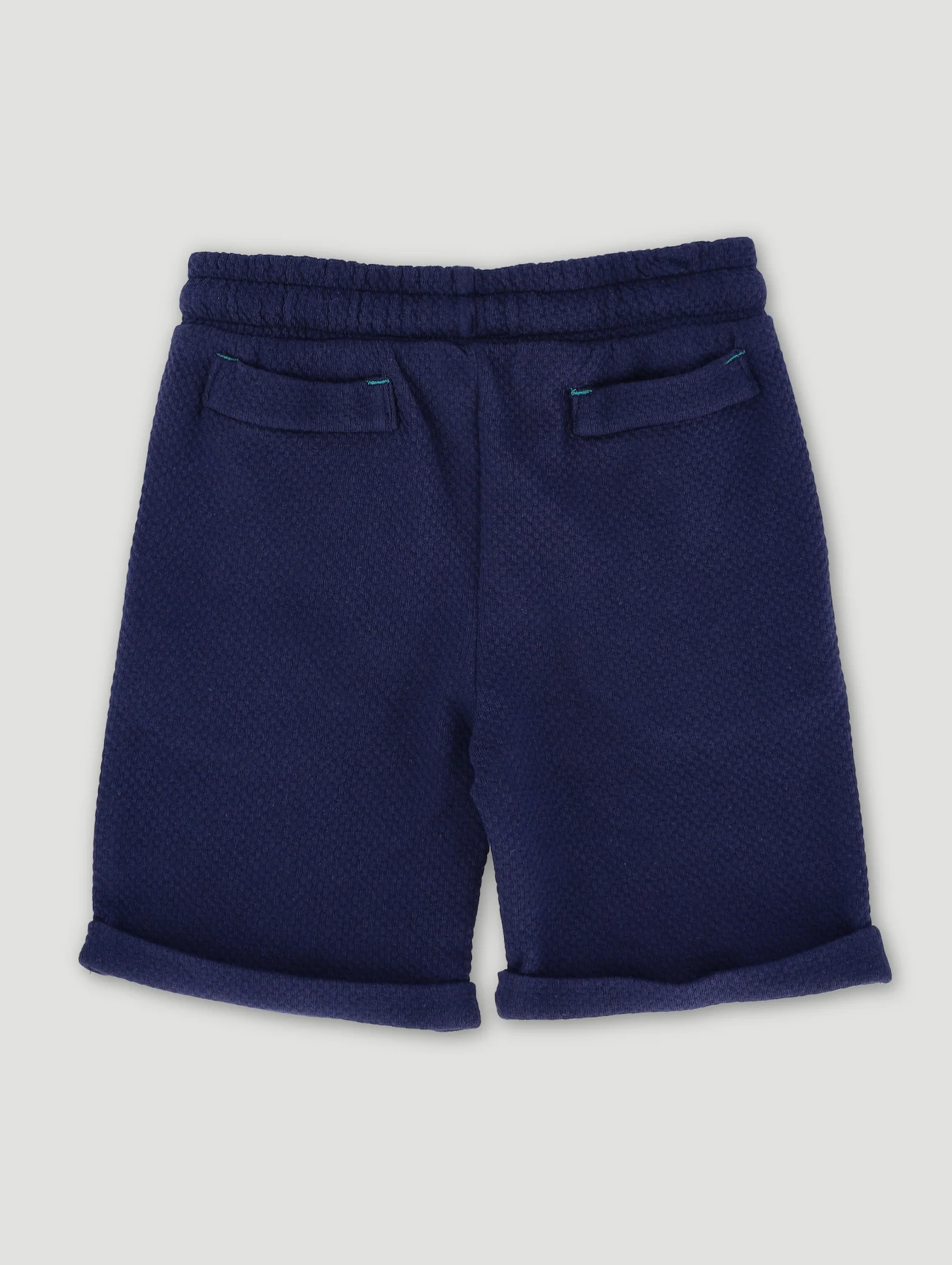 Pre-Boys Danasoli Textured Short - Navy - Image 2
