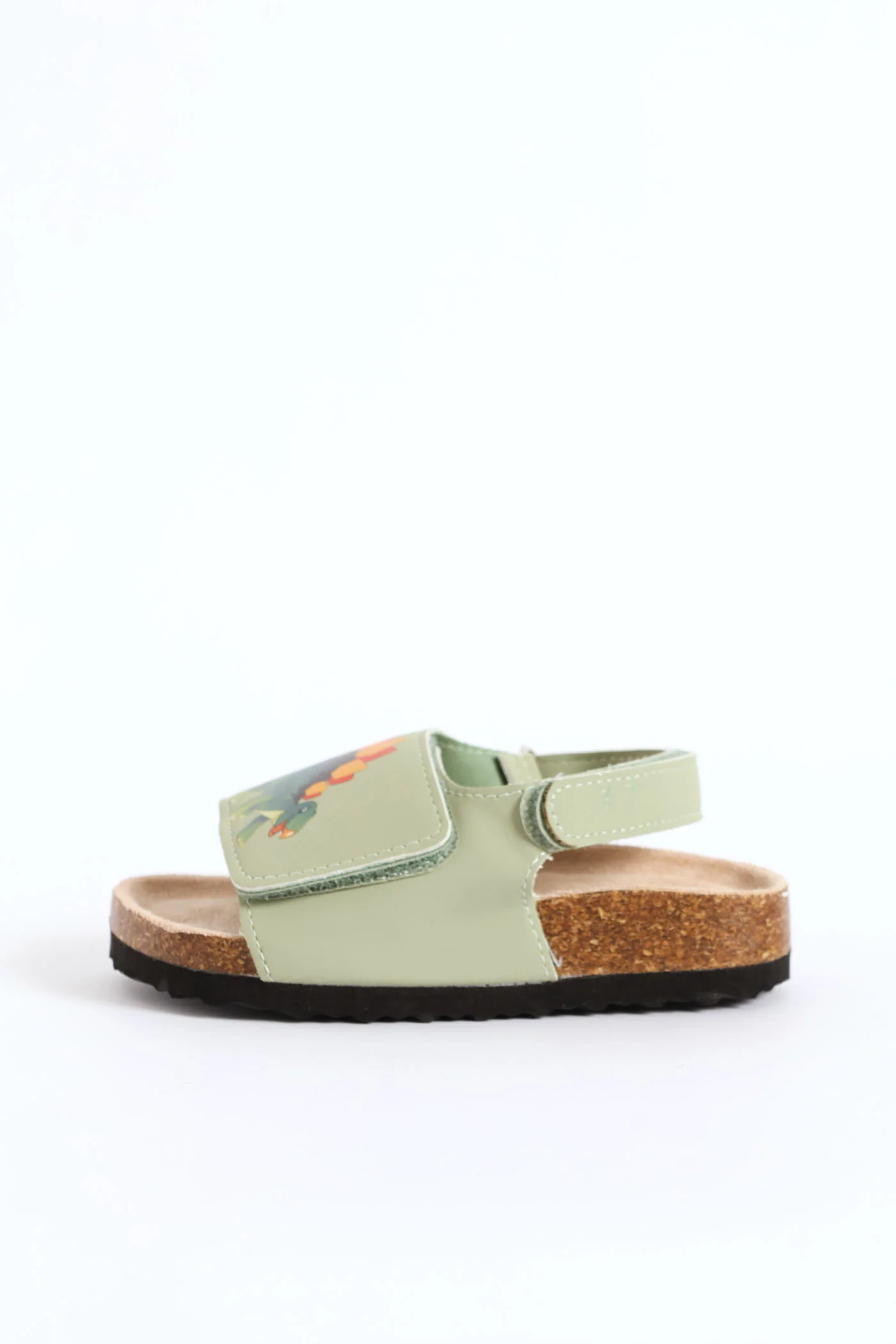 Pre-Boys Dino Print Health Sandal - Sage - Image 4