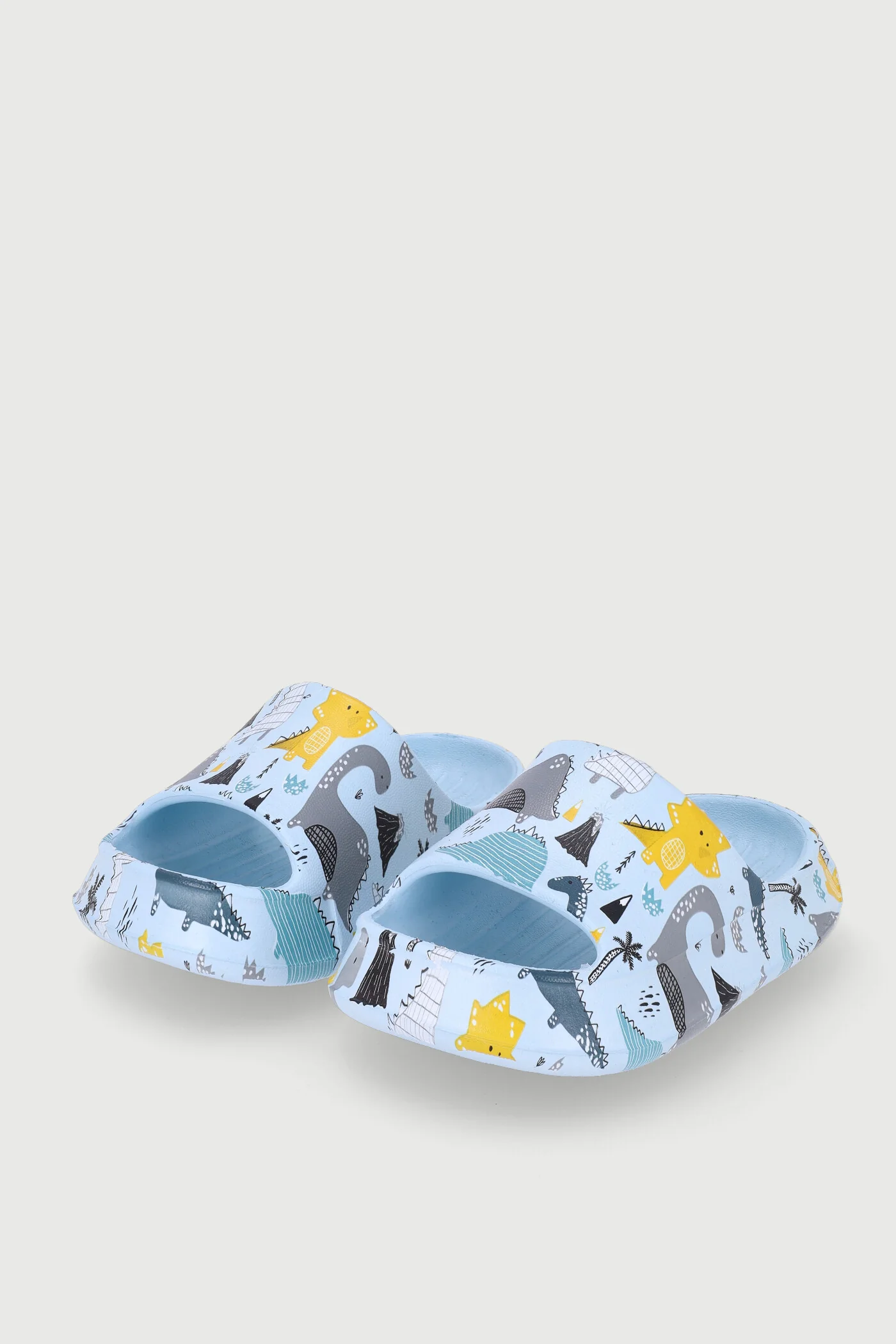 Pre-Boys Dino Print Slide - Blue - Image 3
