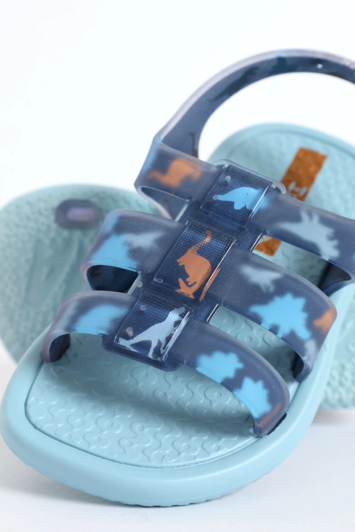 Pre-Boys Dino Sandal - Blue - Image 6