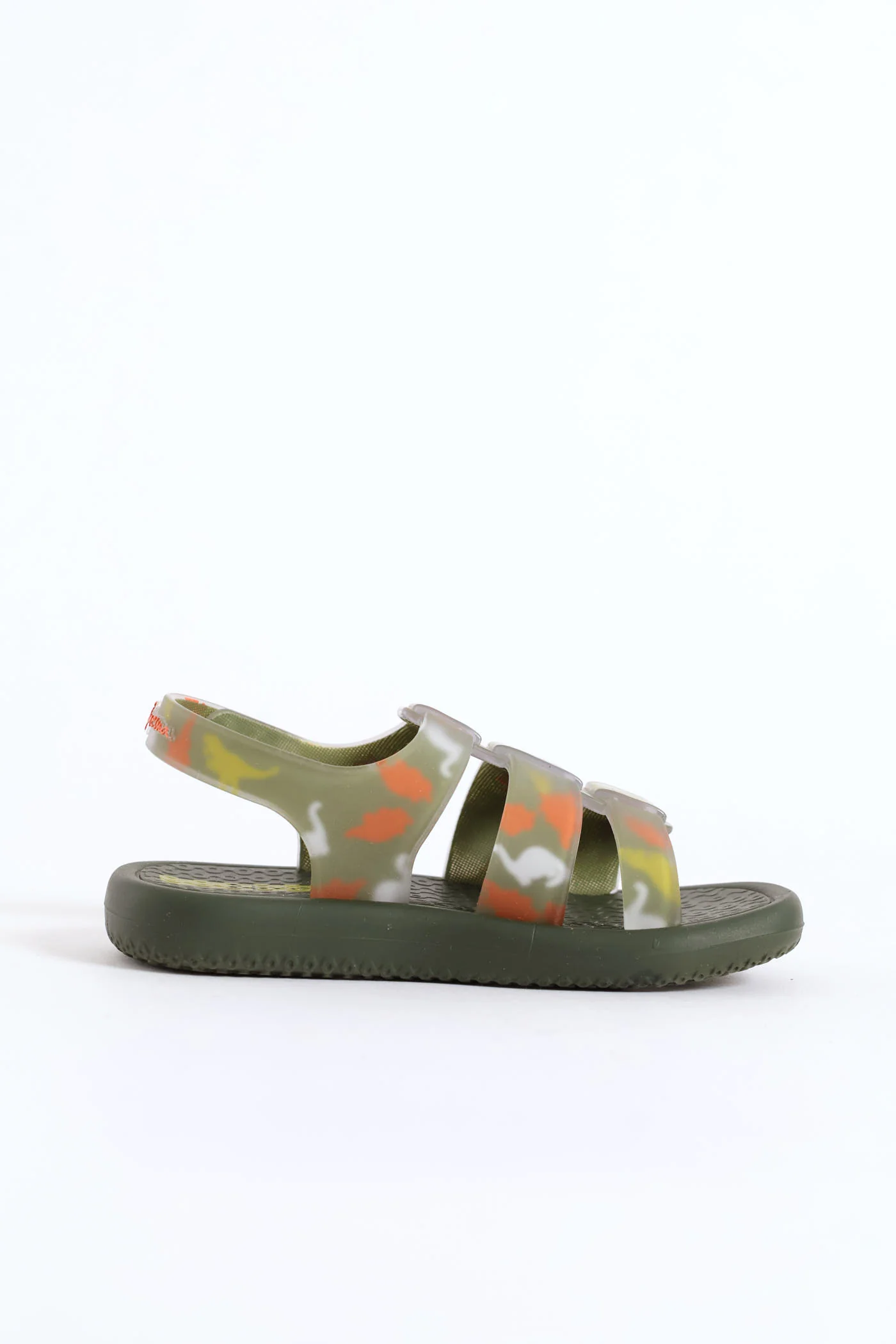 Pre-Boys Dino Sandal - Olive - Image 2