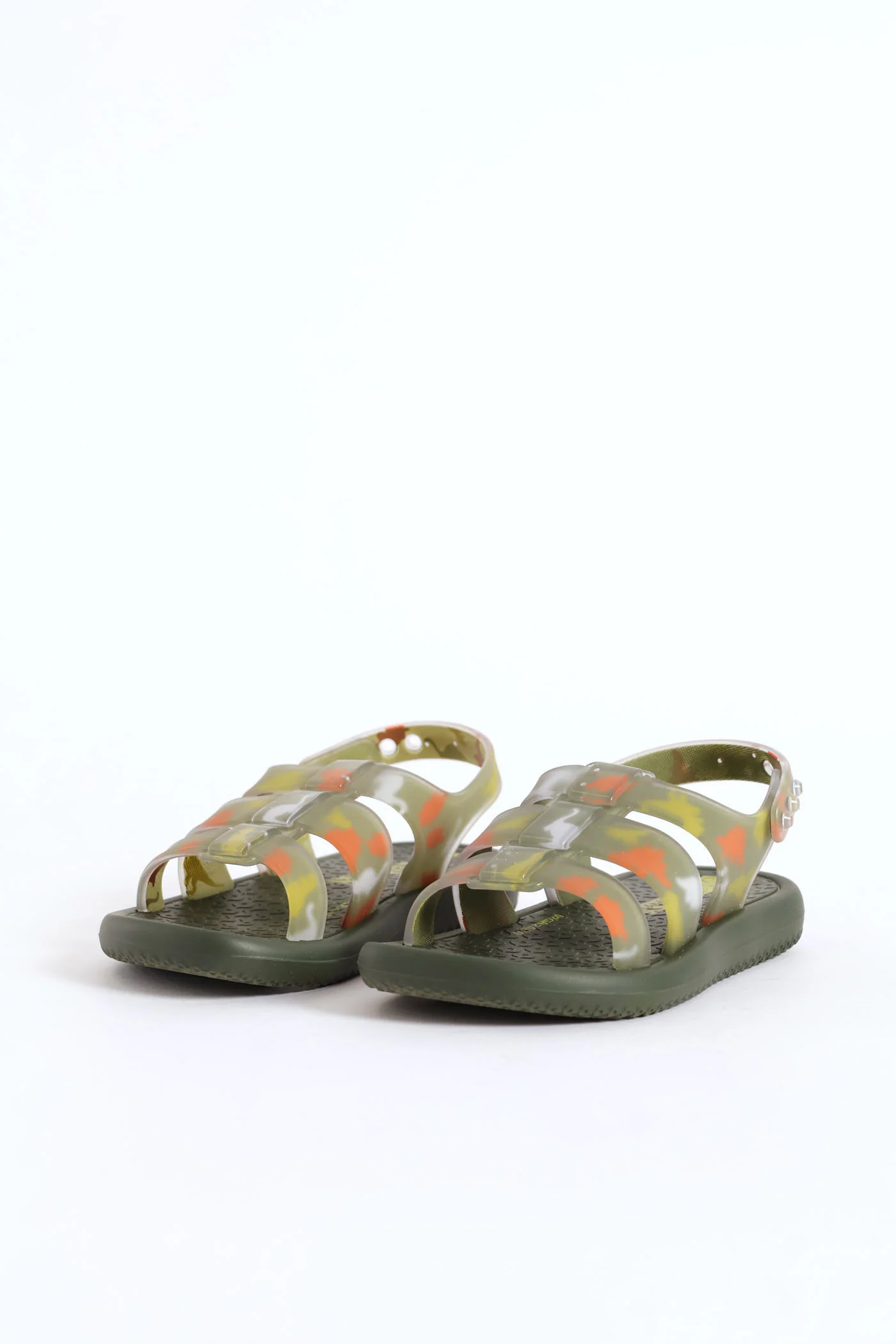 Pre-Boys Dino Sandal - Olive - Image 4