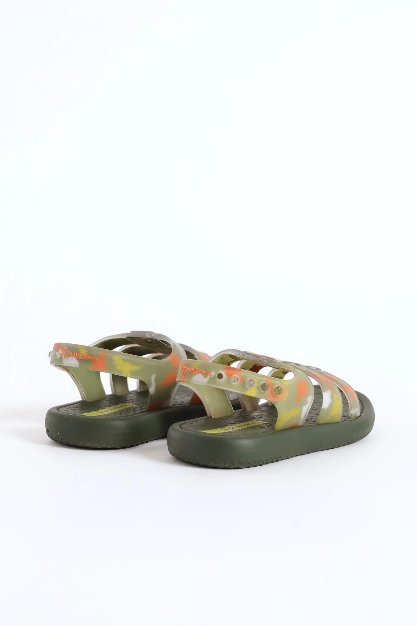 Pre-Boys Dino Sandal - Olive - Image 5