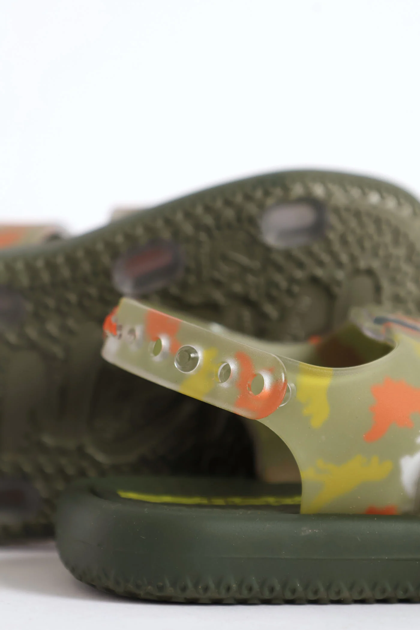 Pre-Boys Dino Sandal - Olive - Image 6