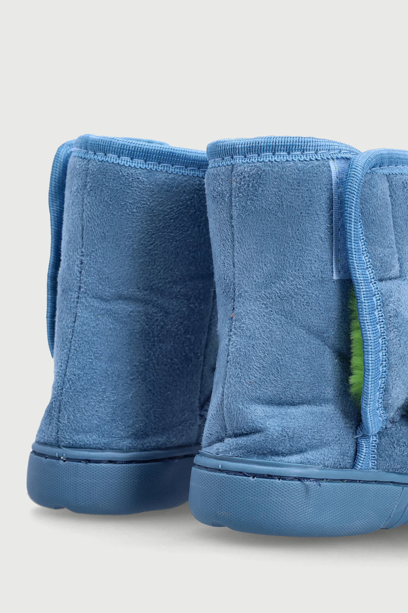 Pre-Boys Dino Slipper Boot - Blue - Image 5