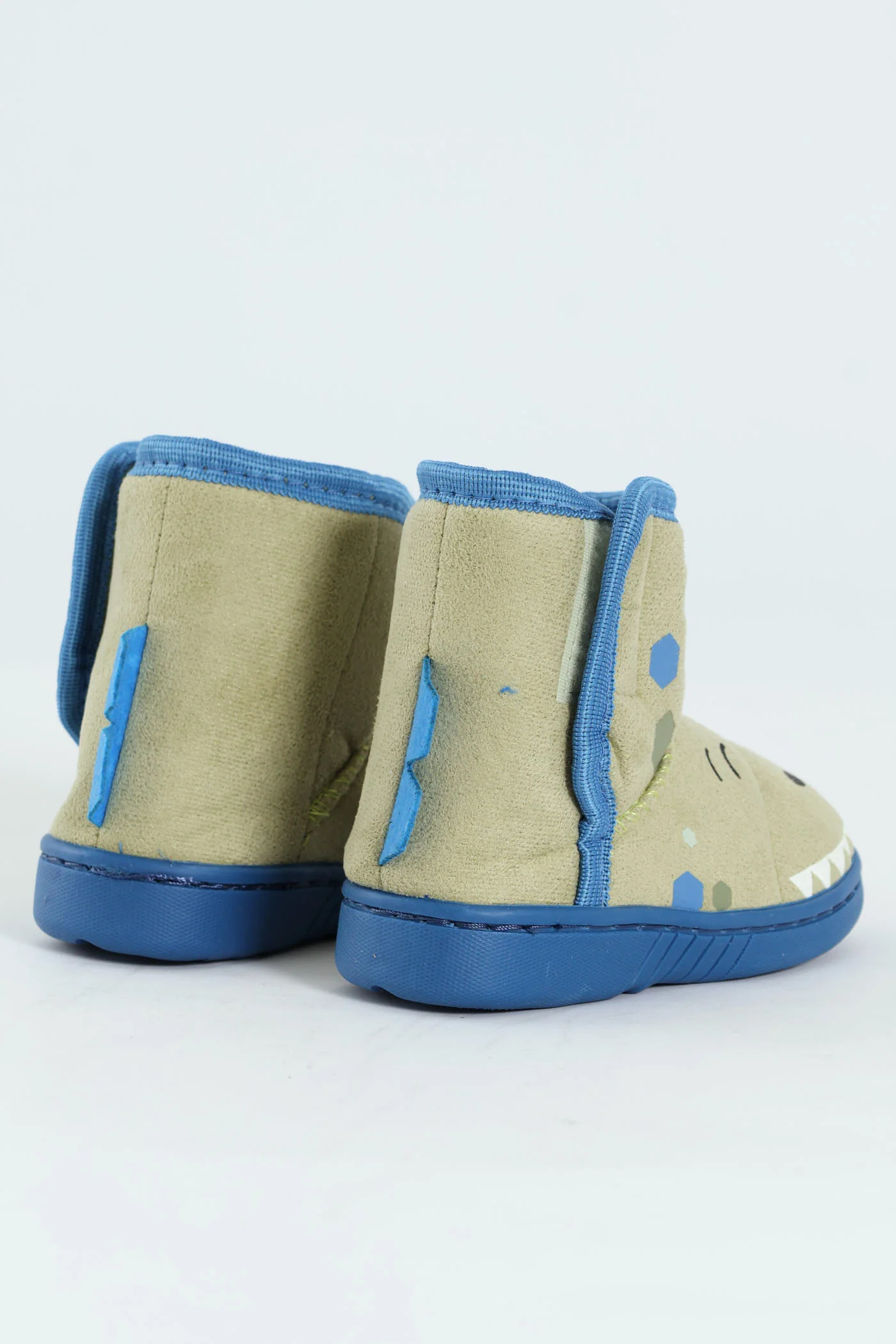 Pre-Boys Dino Slipper Boot - Sage - Image 4