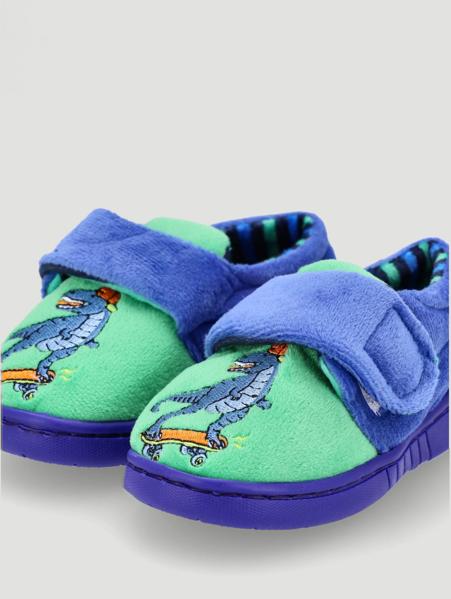 Pre-Boys Dino Slipper - Green - Image 3