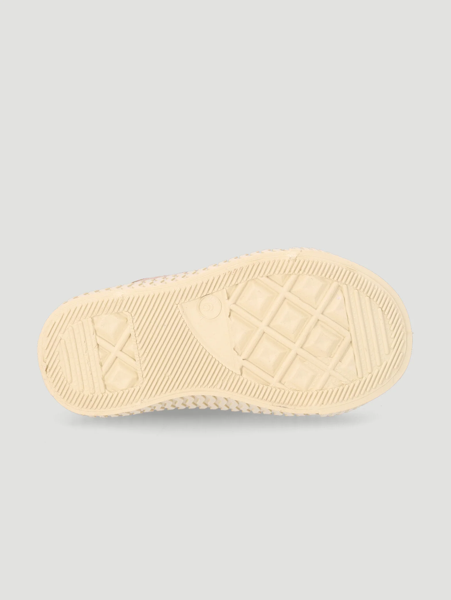 Pre-Boys Double Velcro Sneaker - Taupe - Image 4