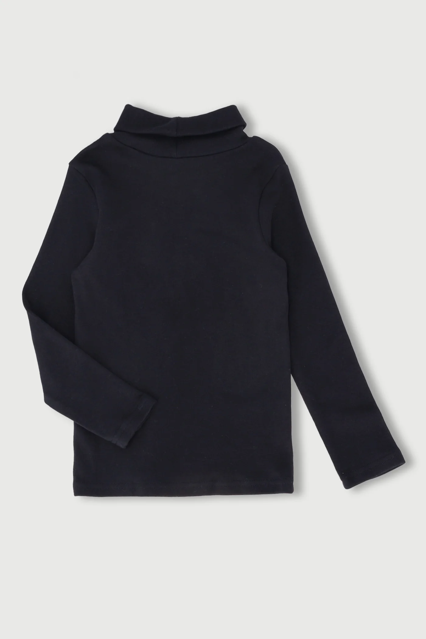 Pre-Boys Embroidered Poloneck - Black - Image 2