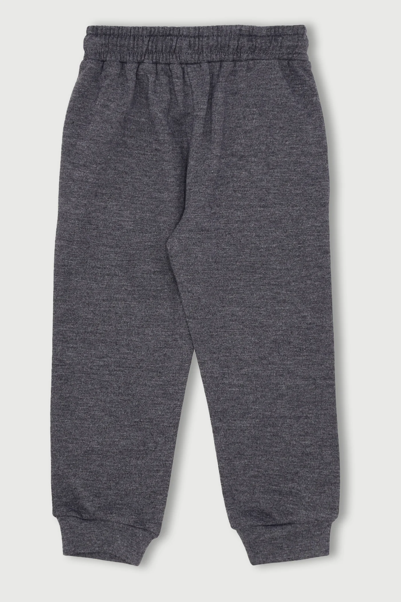 Pre- Boys Fashion Jogger - Charcoal Melange - Image 2