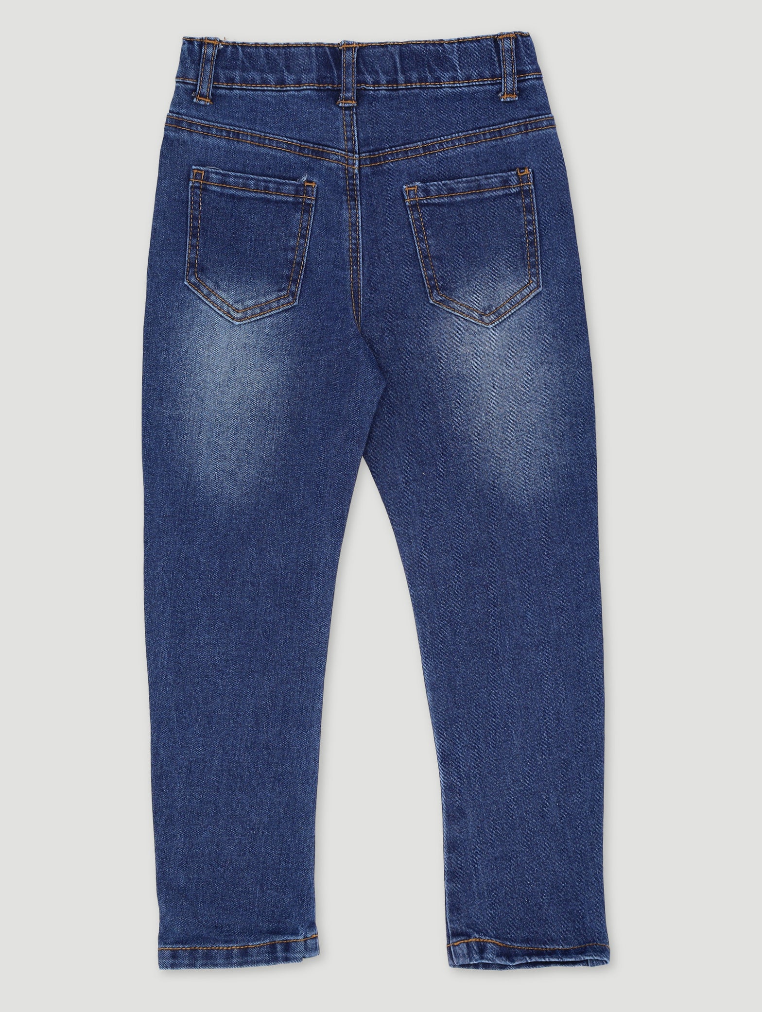 Pre-Boys Fashion Rip Denim - Ink - Image 2