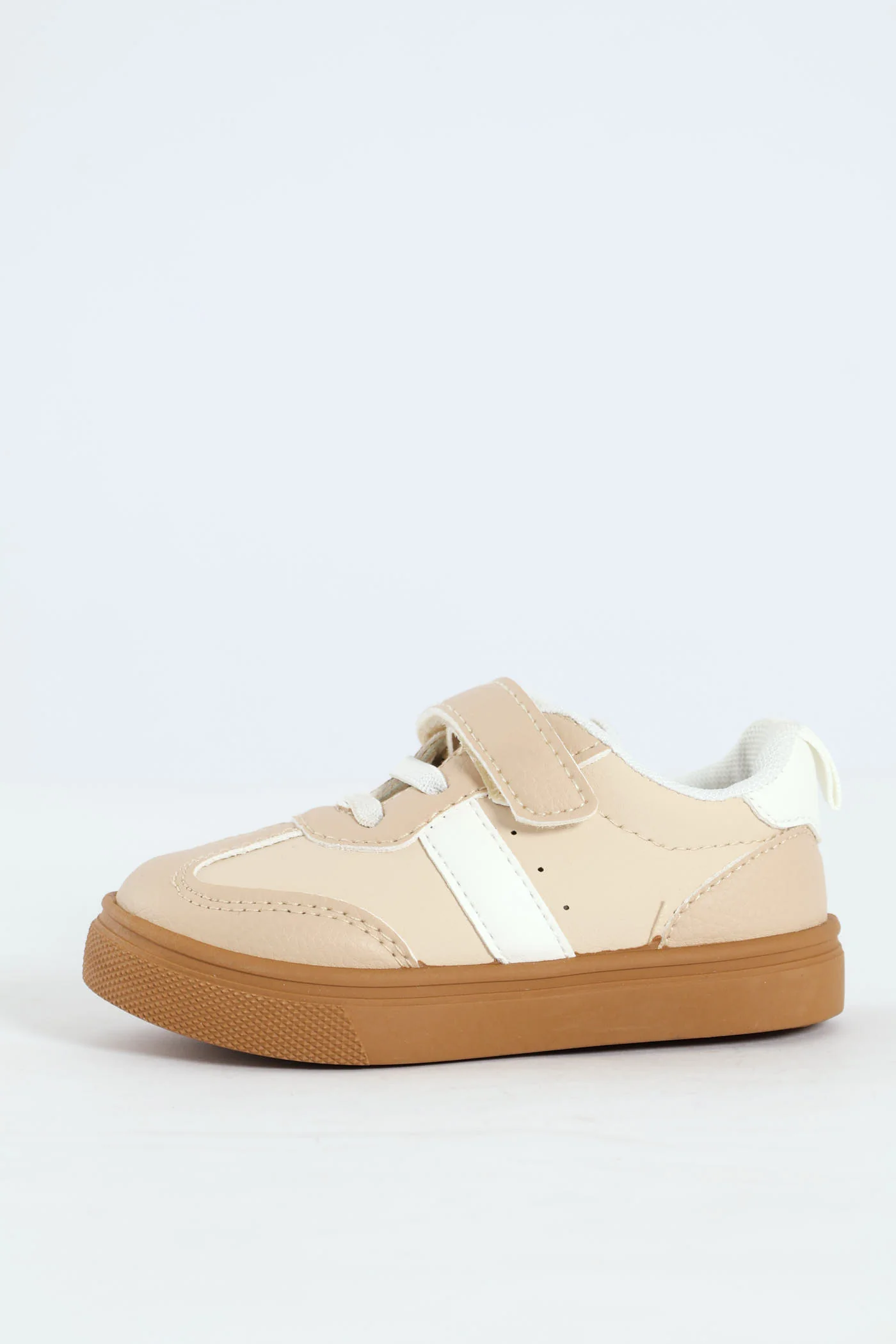 Pre-Boys Fashion Street Sneaker - Stone - Image 6