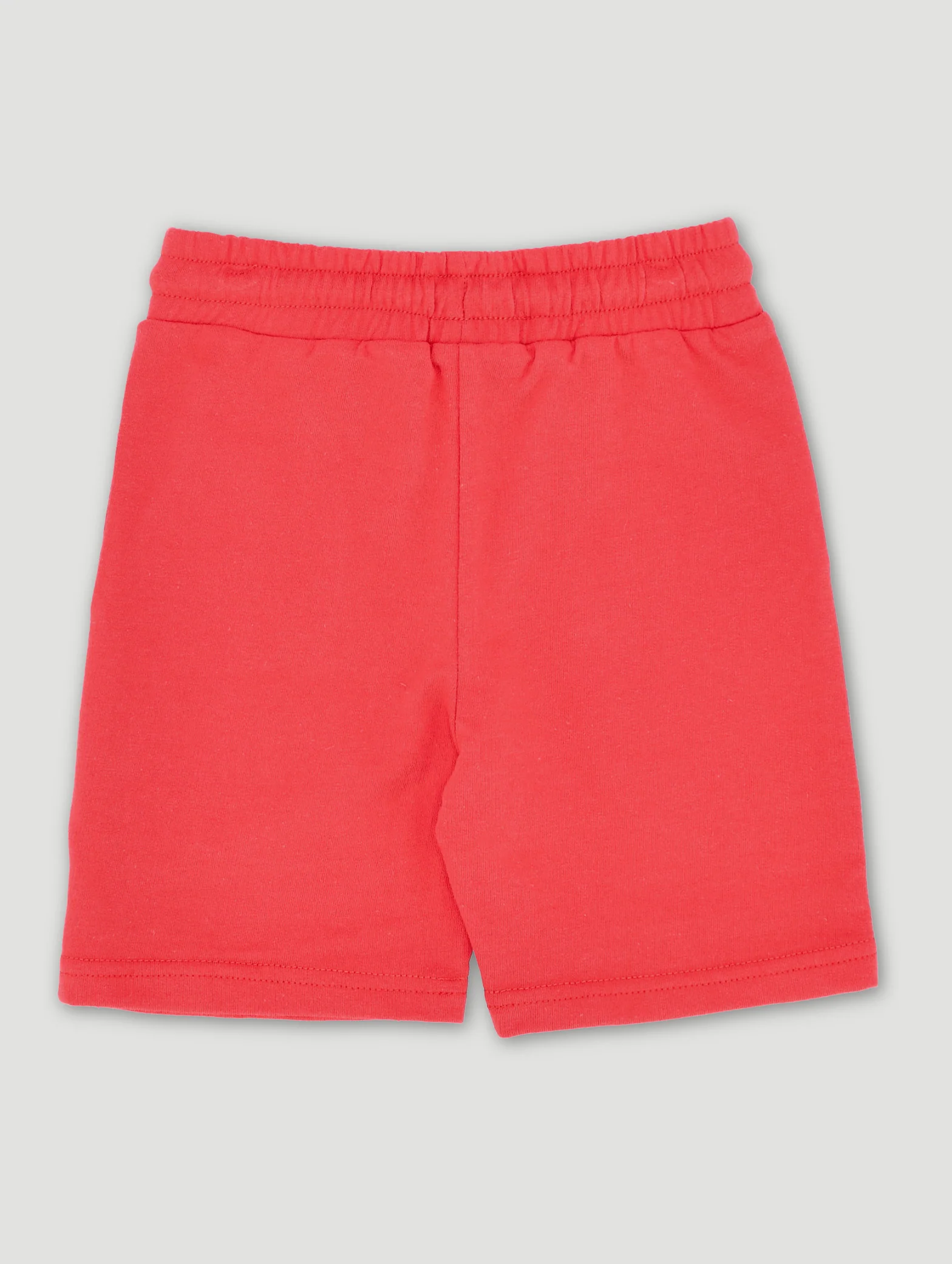 Pre-Boys Fleece Short - Red - Image 2