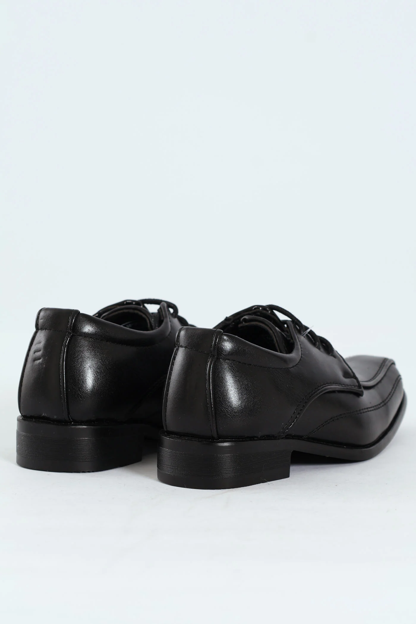 Pre-Boys Formal Lace Up Smart Shoe - Black - Image 3