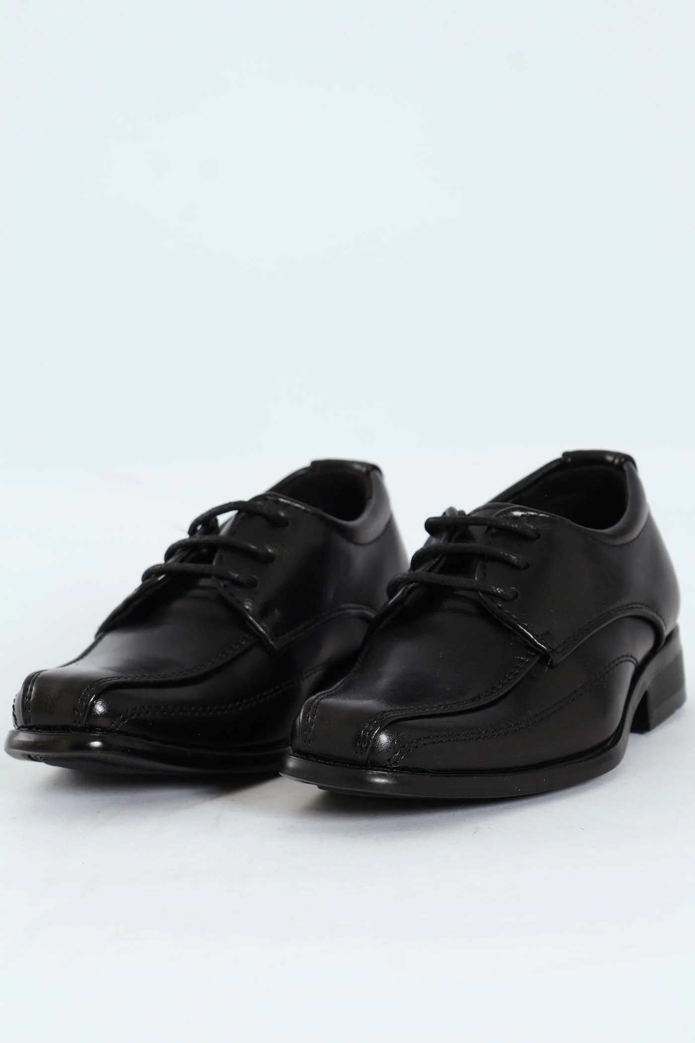 Pre-Boys Formal Lace Up Smart Shoe - Black - Image 5