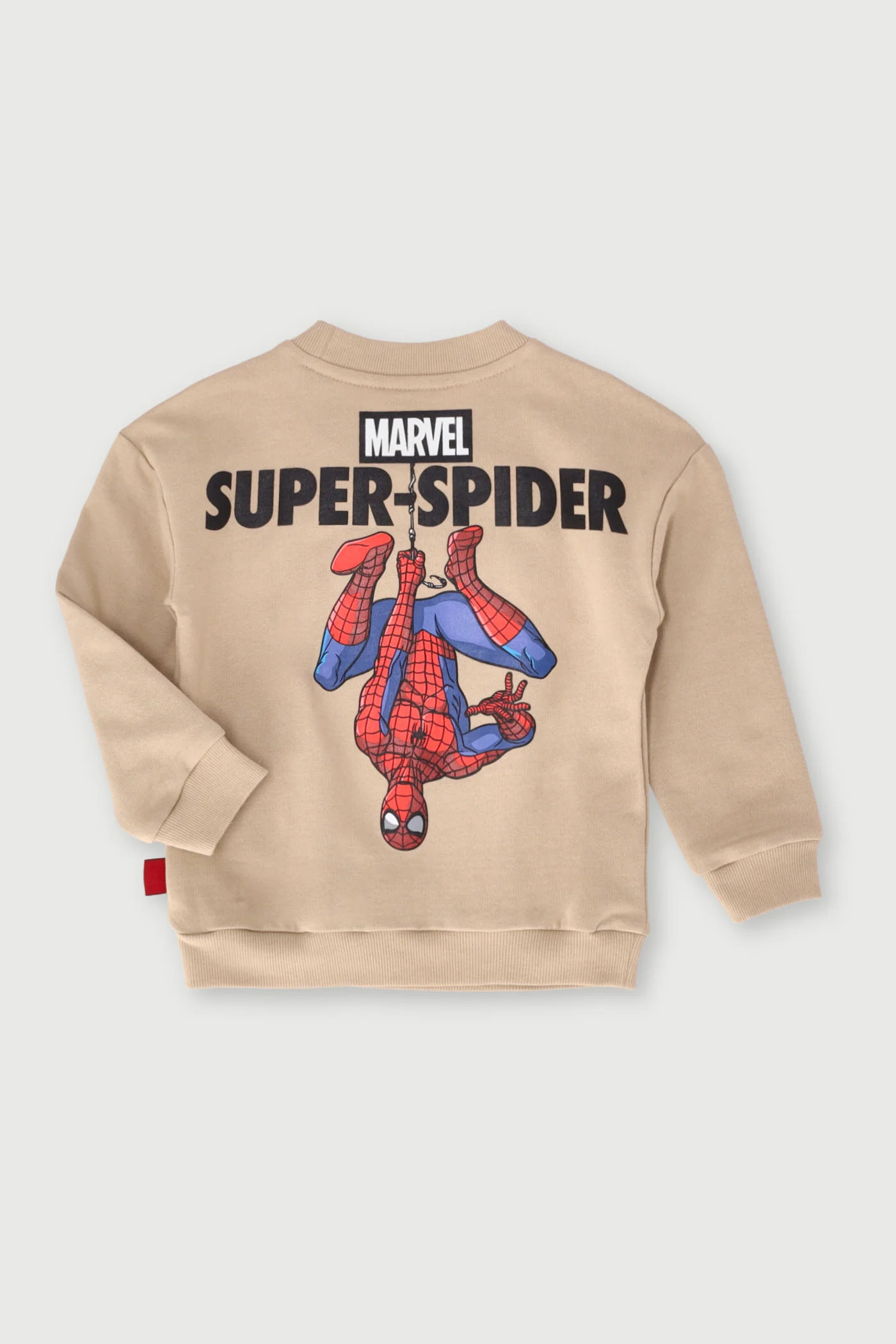 Pre-Boys Glow in the Dark Crew Sweater - Stone - Image 2