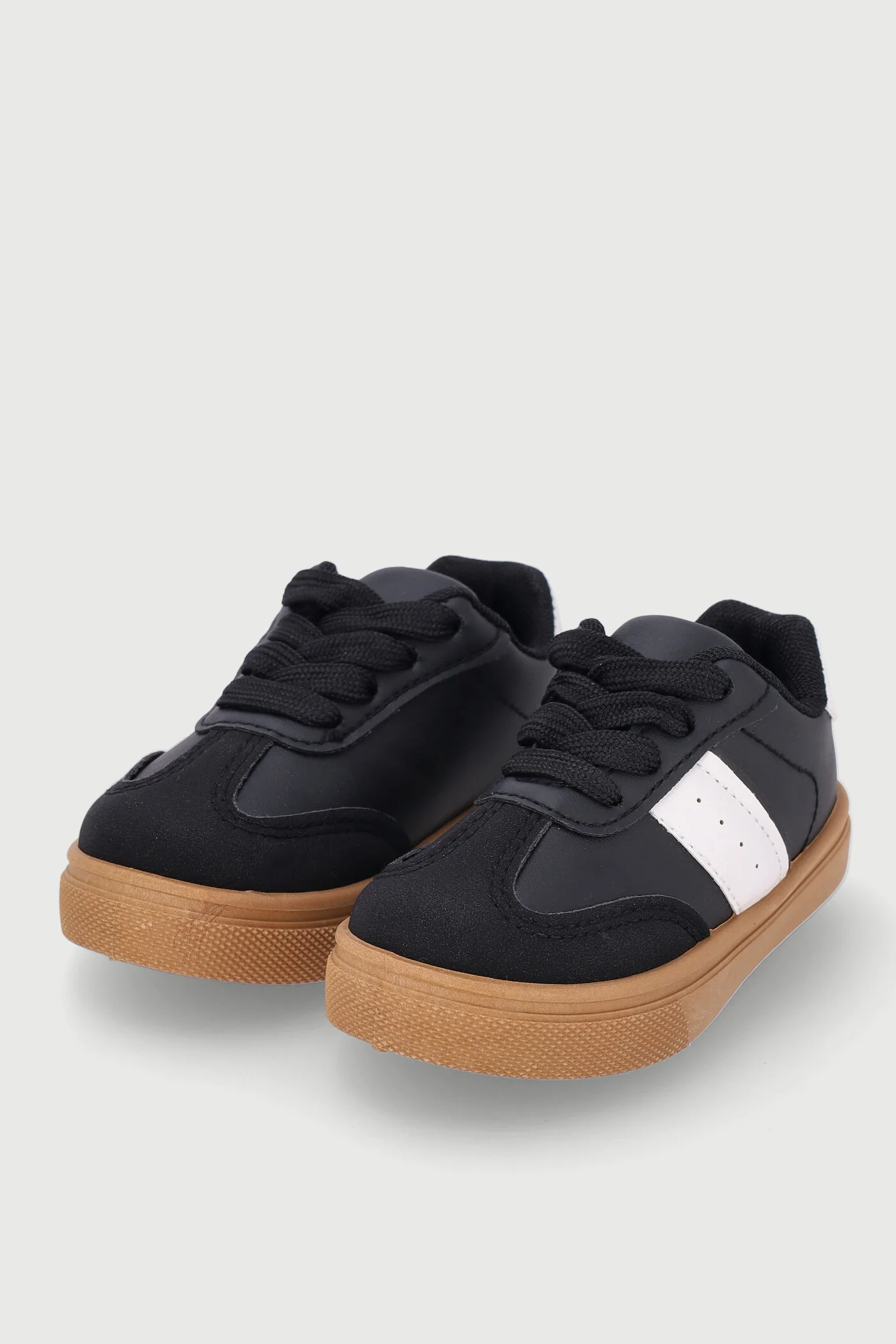 Pre-Boys Gum Sneaker - Black - Image 3