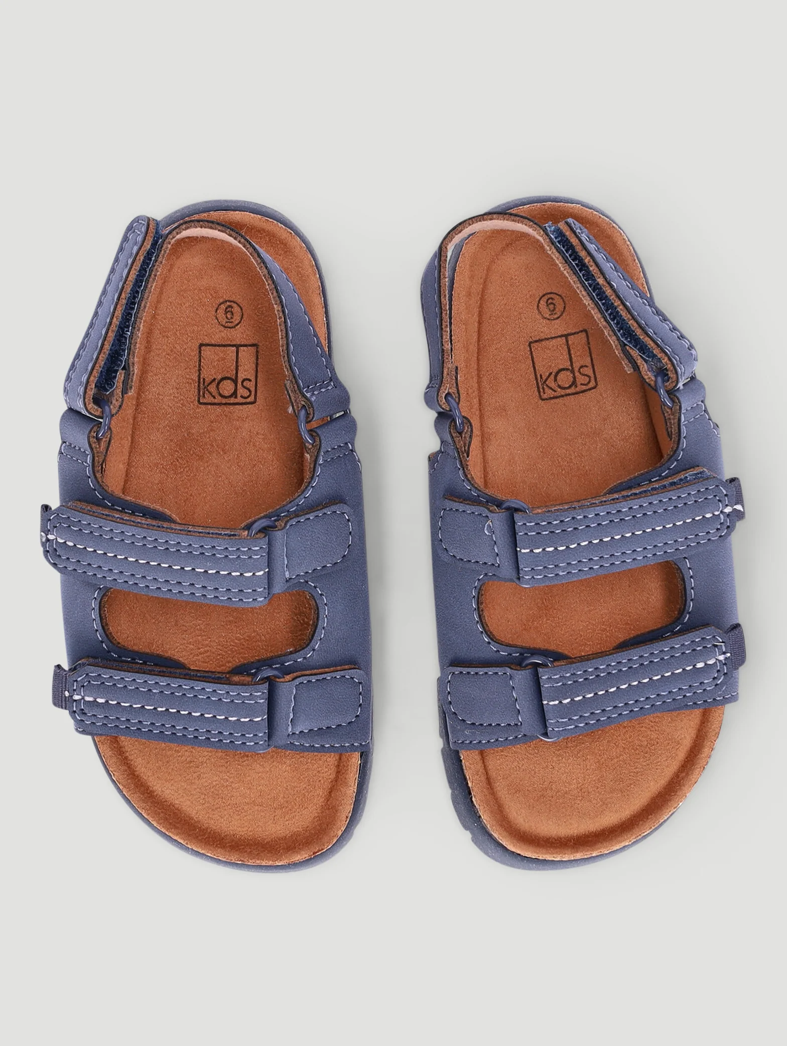 Pre-Boys Health Sandal - Navy - Image 5