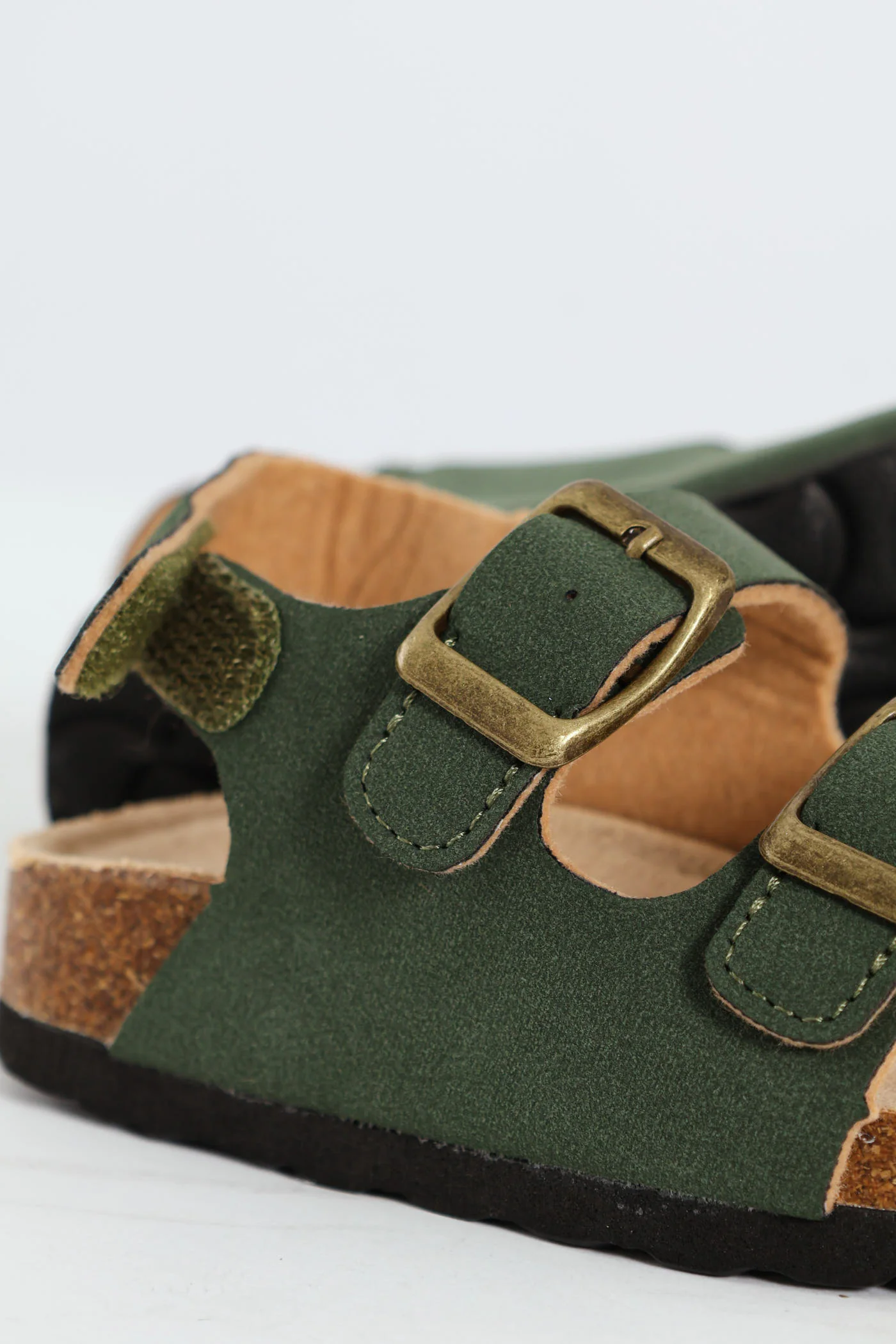 Pre-Boys Health Sandal - Olive - Image 2