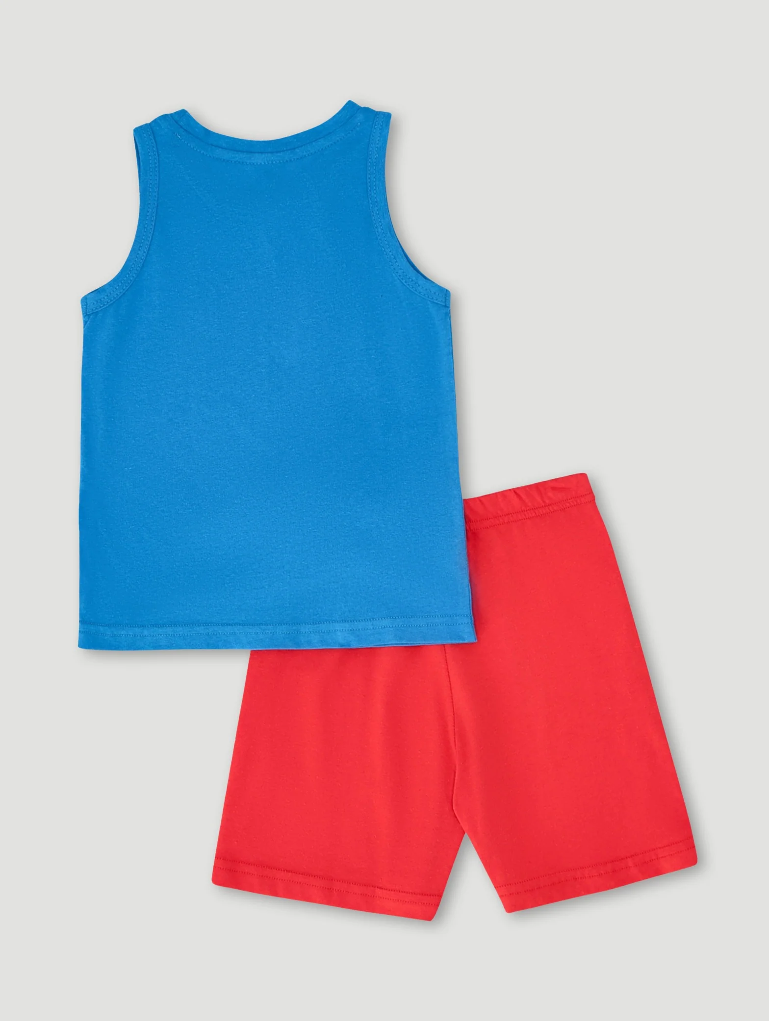 Pre-Boys Hello Summer Naps Sleeveless Sleep Set - Blue - Image 2
