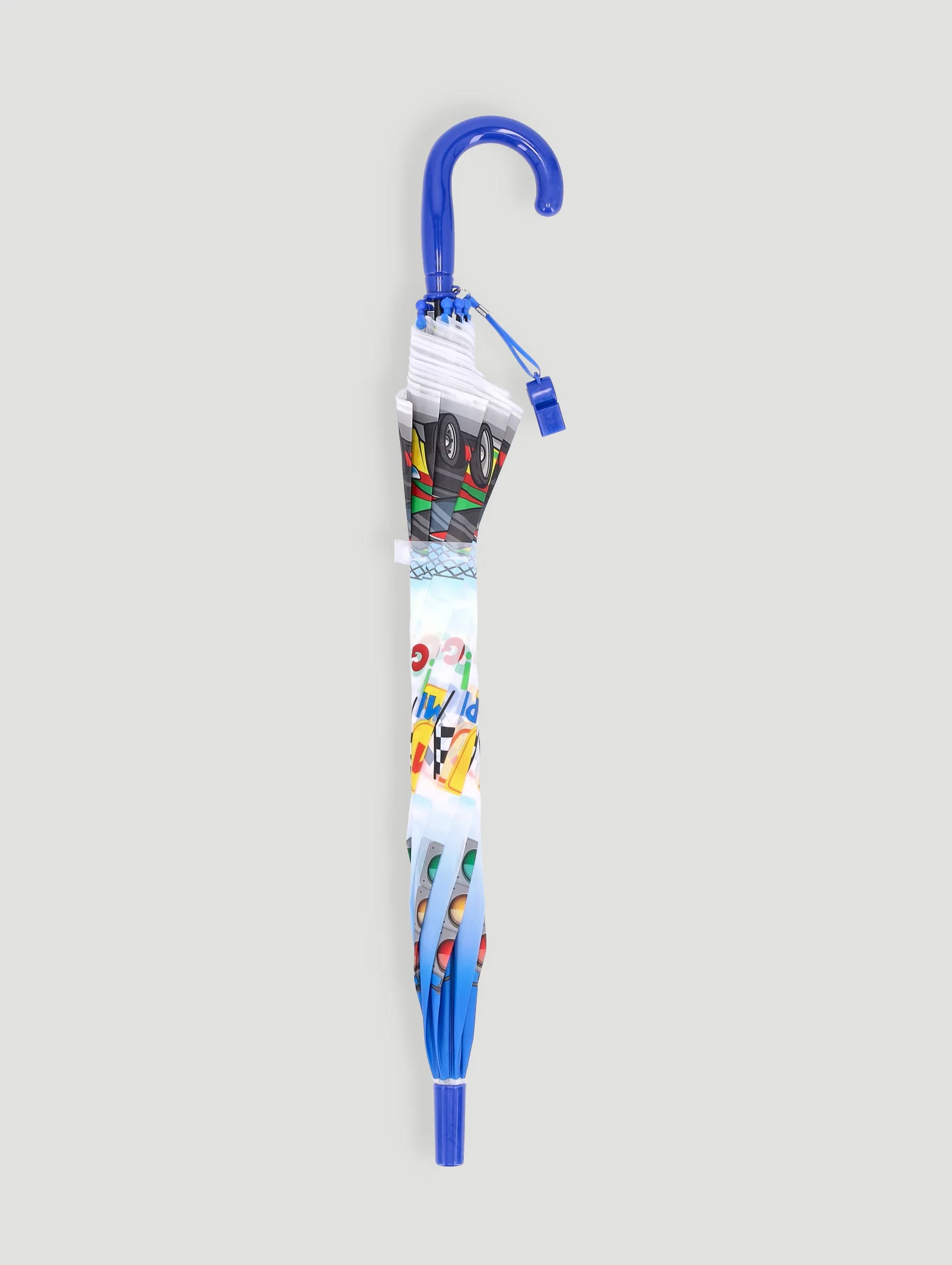 Pre-Boys Hi Speed Motorbike Umbrella - Blue - Image 2