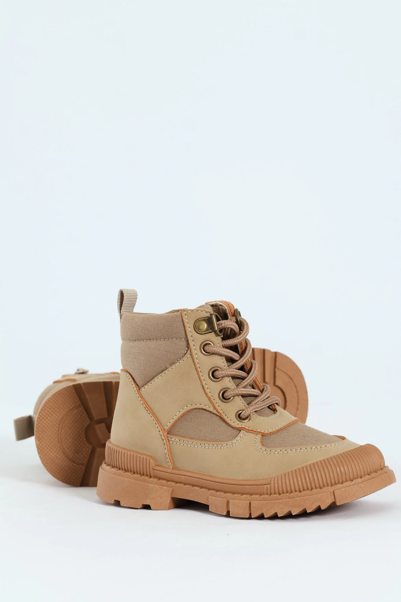 Pre-Boys Hiker Boot - Khaki - Image 3