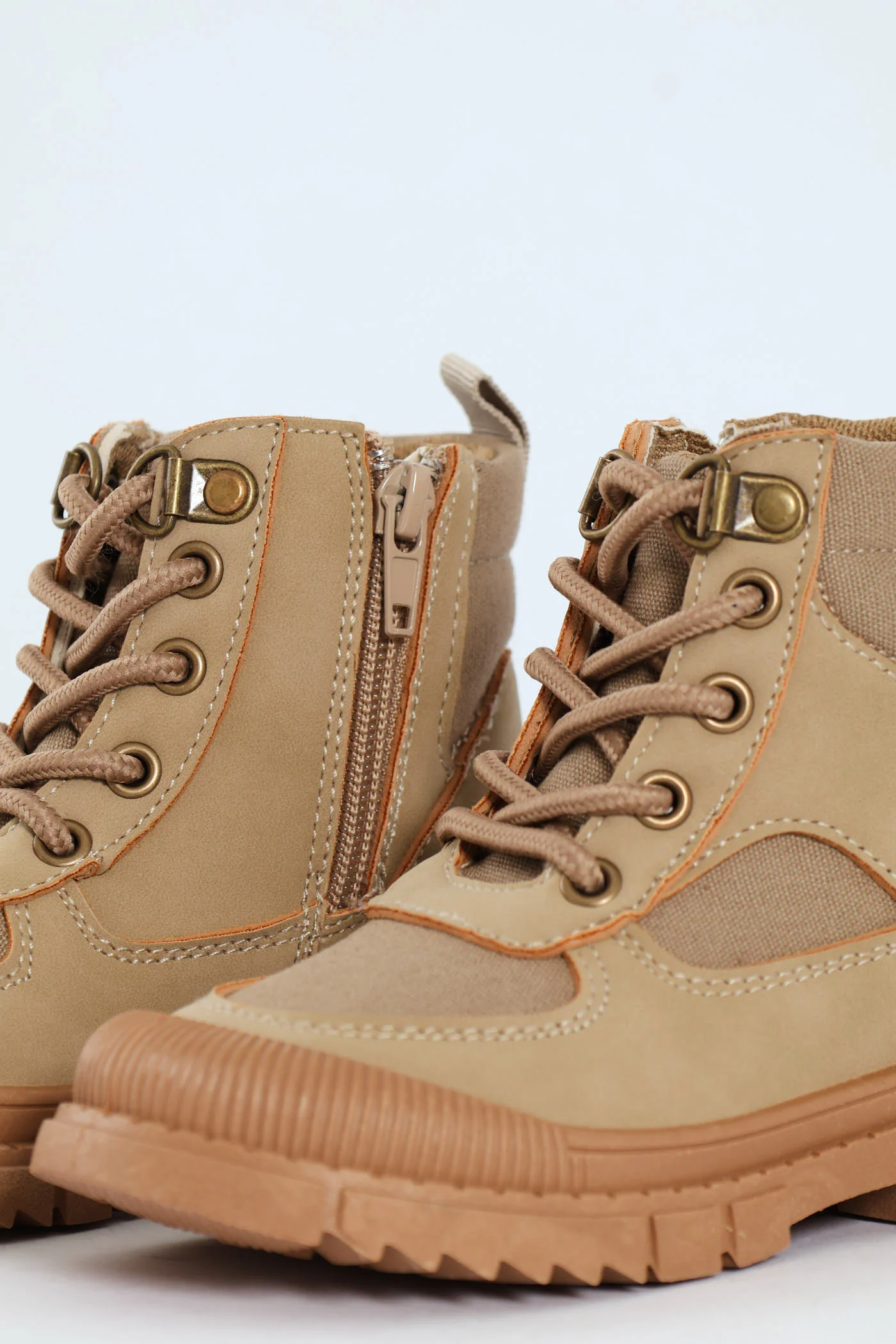 Pre-Boys Hiker Boot - Khaki - Image 5