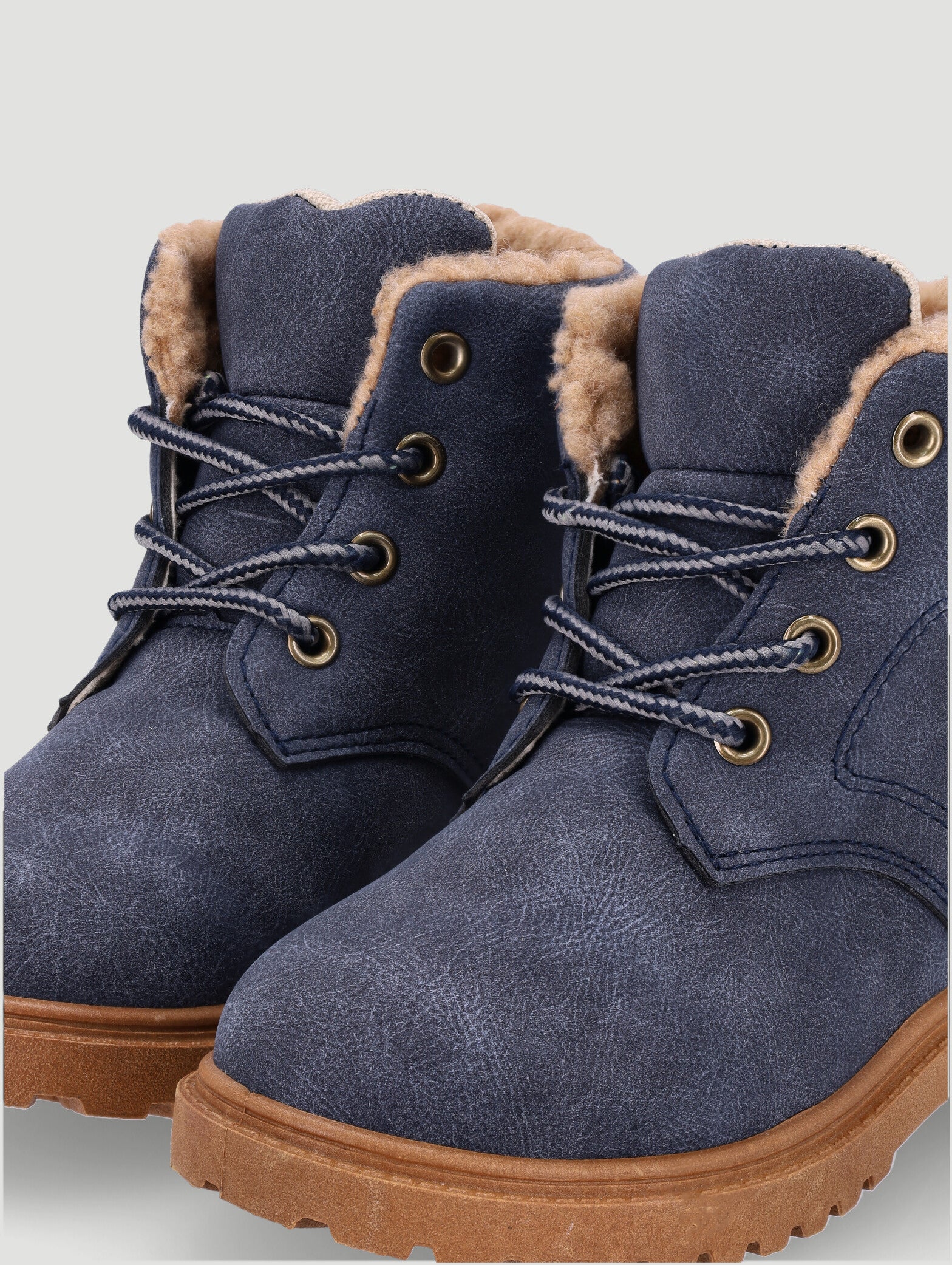 Pre-Boys Hiker Boot - Navy - Image 4