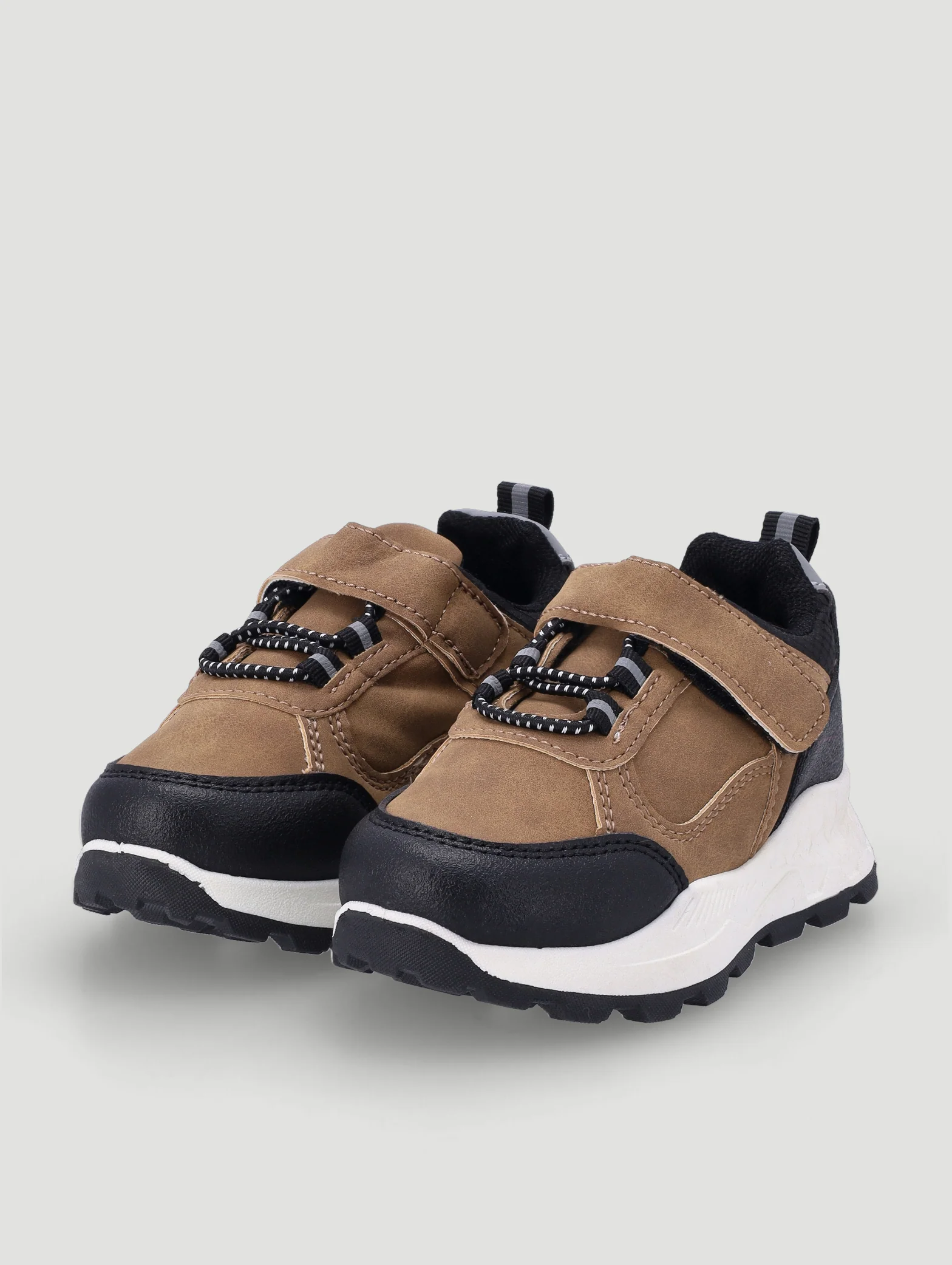 Pre-Boys Hitop Sneaker - Tan - Image 3