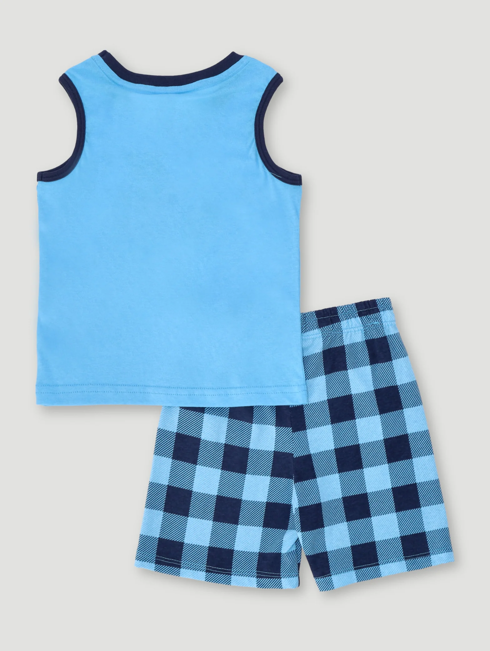 Pre-Boys I Do My Own Tricks Sleeveless Sleep Set - Blue - Image 2