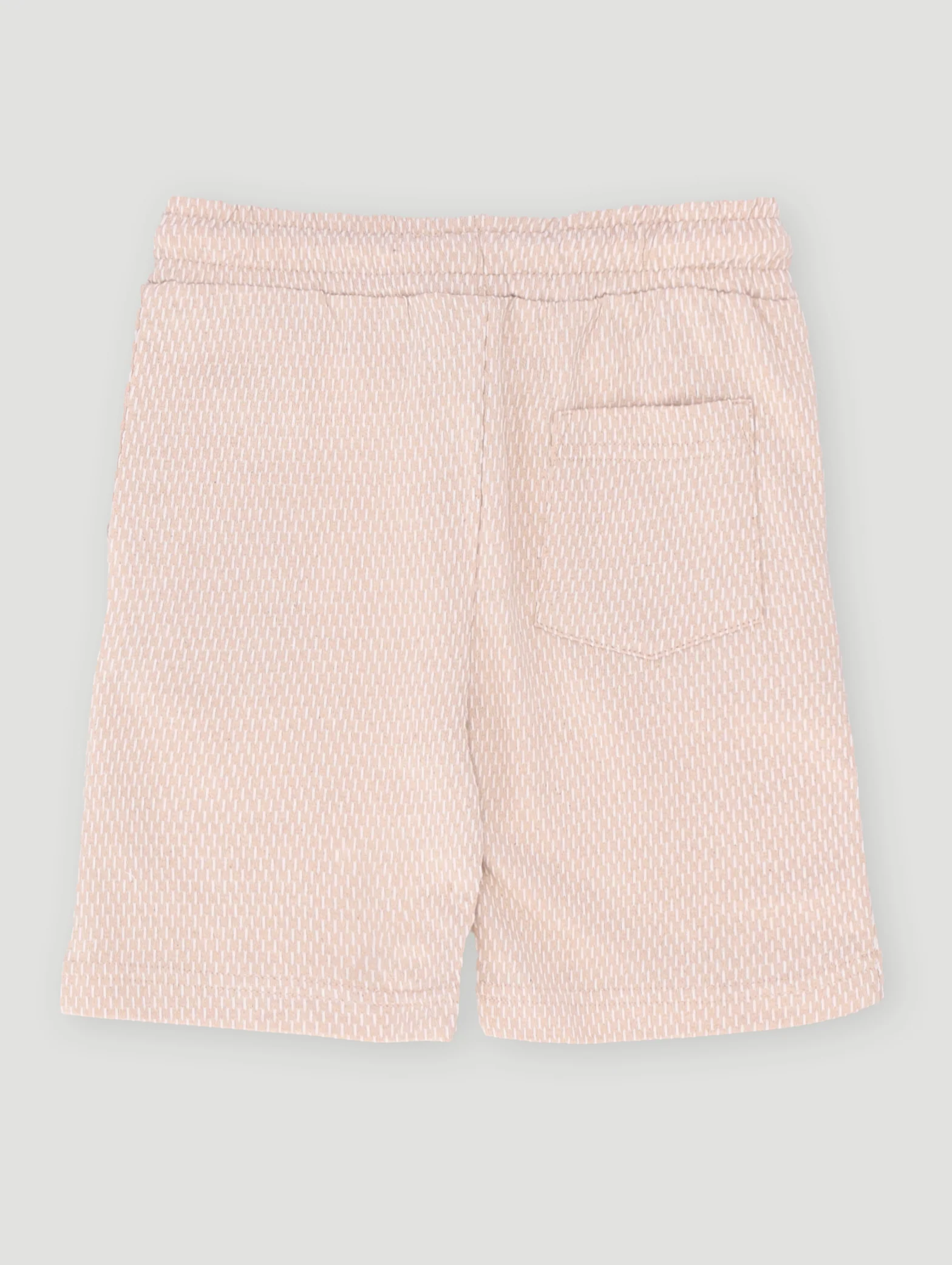 Pre-Boys Jaquard Knit Short - Stone - Image 2