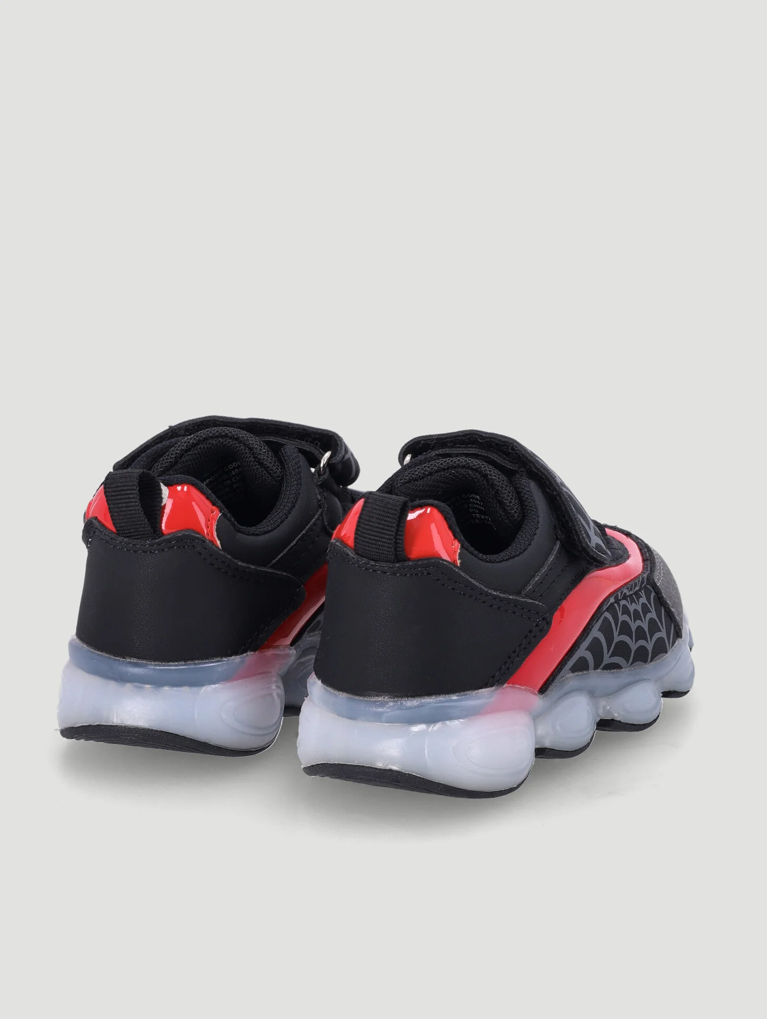 Pre-Boys Lace Up Web Trainer - Black - Image 4