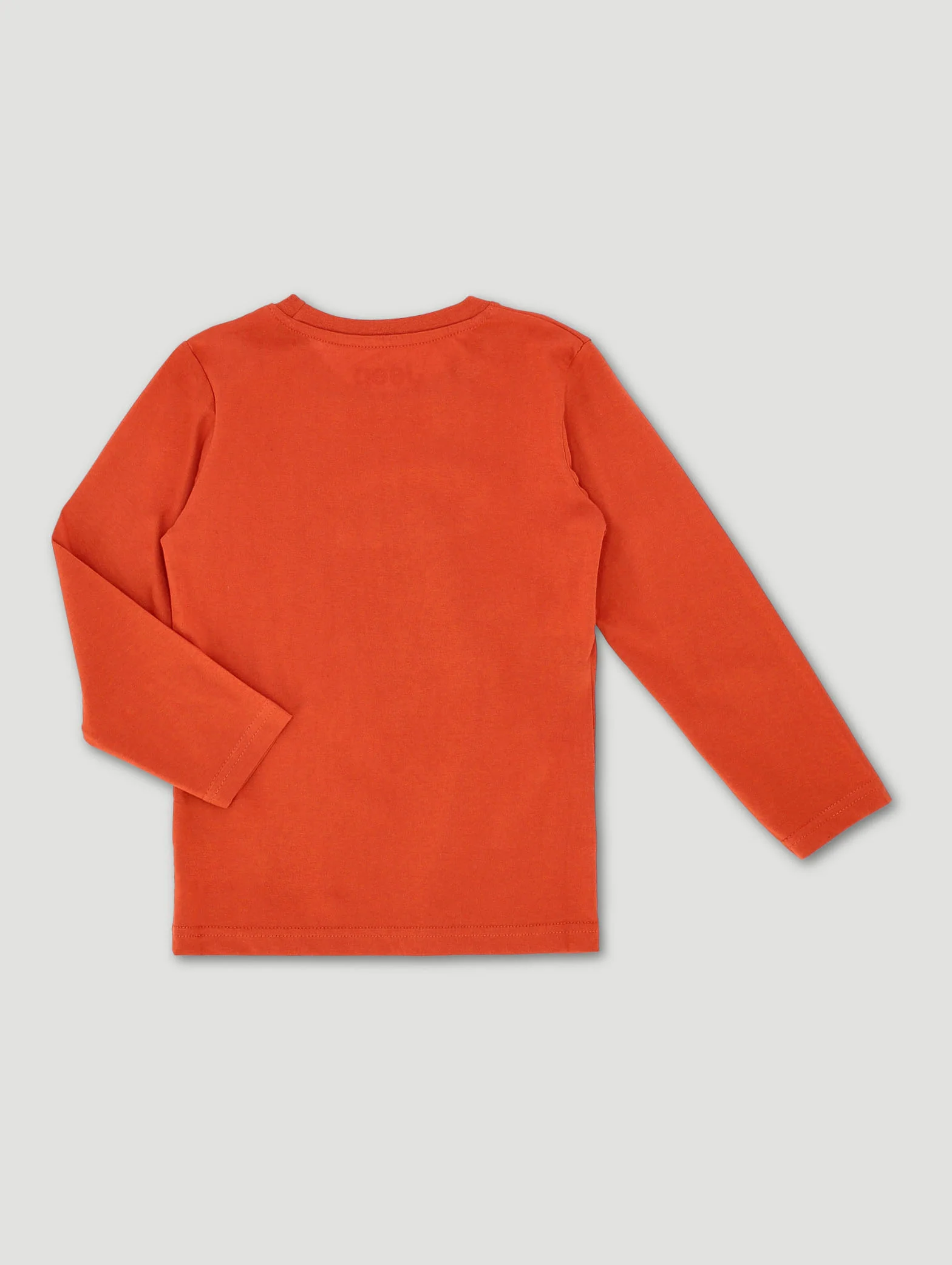 Pre-Boys Long Sleeve Graphic Tee -  Rust - Image 2