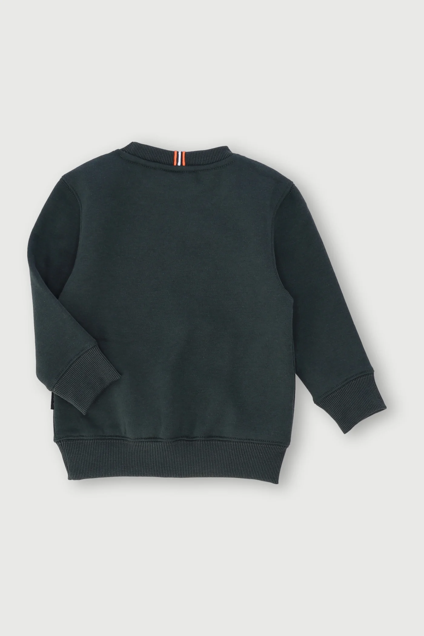 Pre-Boys Long Sleeve Legacy Crew Top - Olive - Image 2