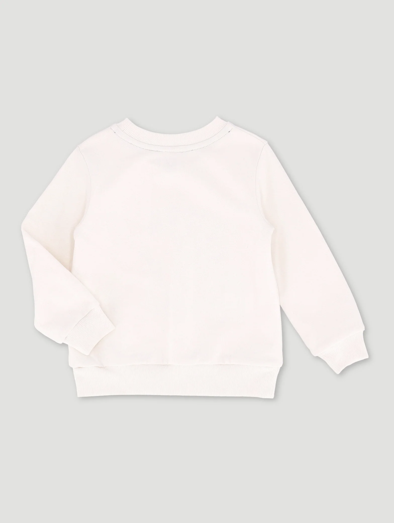 Pre-Boys Long Sleeve Sonic Fleece Crew Top - Stone - Image 2