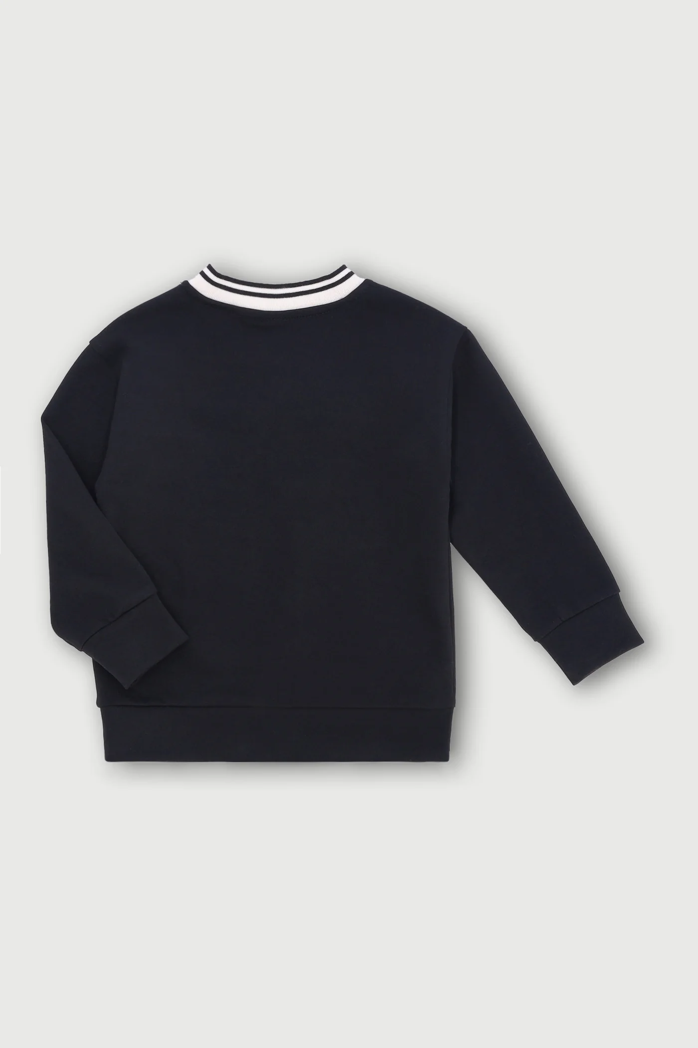 Pre-Boys Long Sleeve Sports Scuba Tee - Black - Image 2