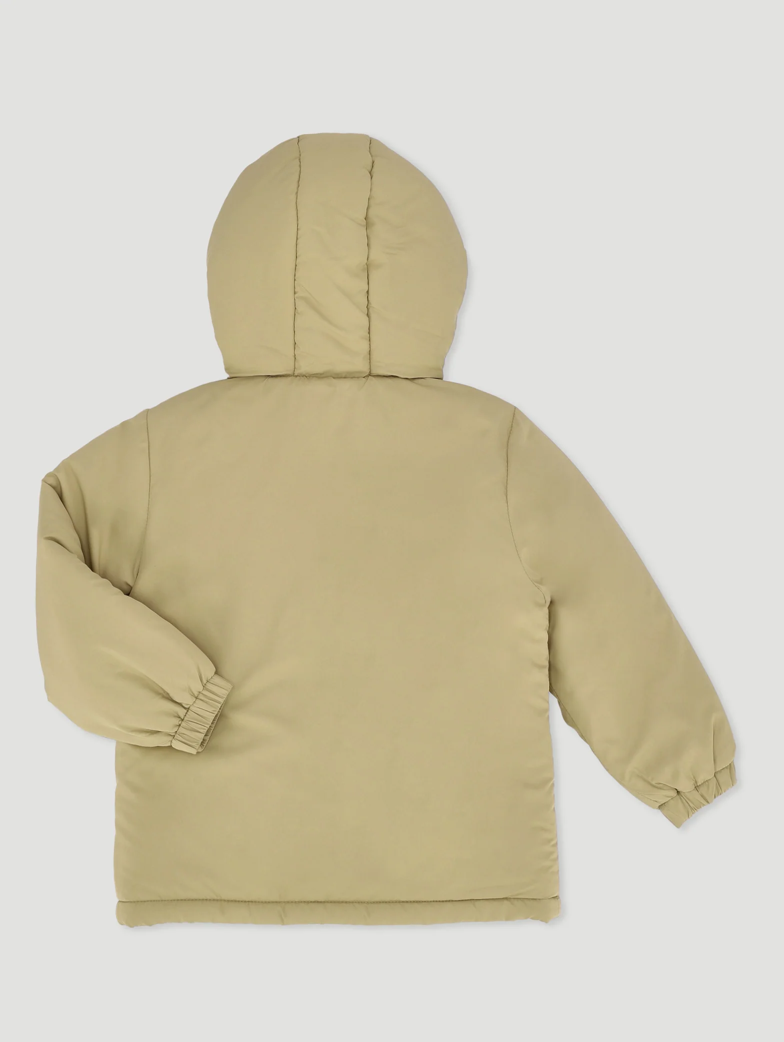 Pre-Boys Longer-Length Parka - Tan - Image 2