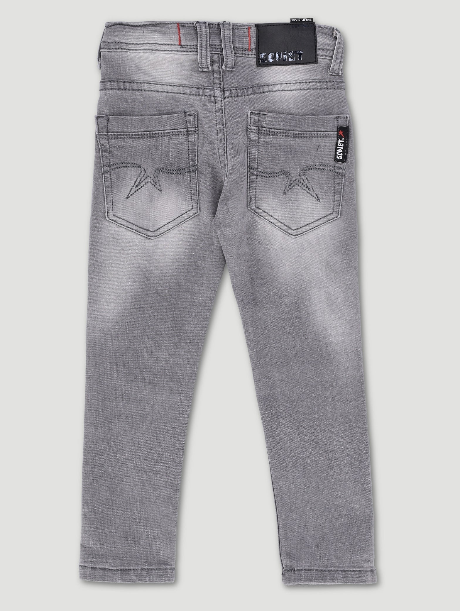 Pre-Boys Loures Denim - Light Grey - Image 2