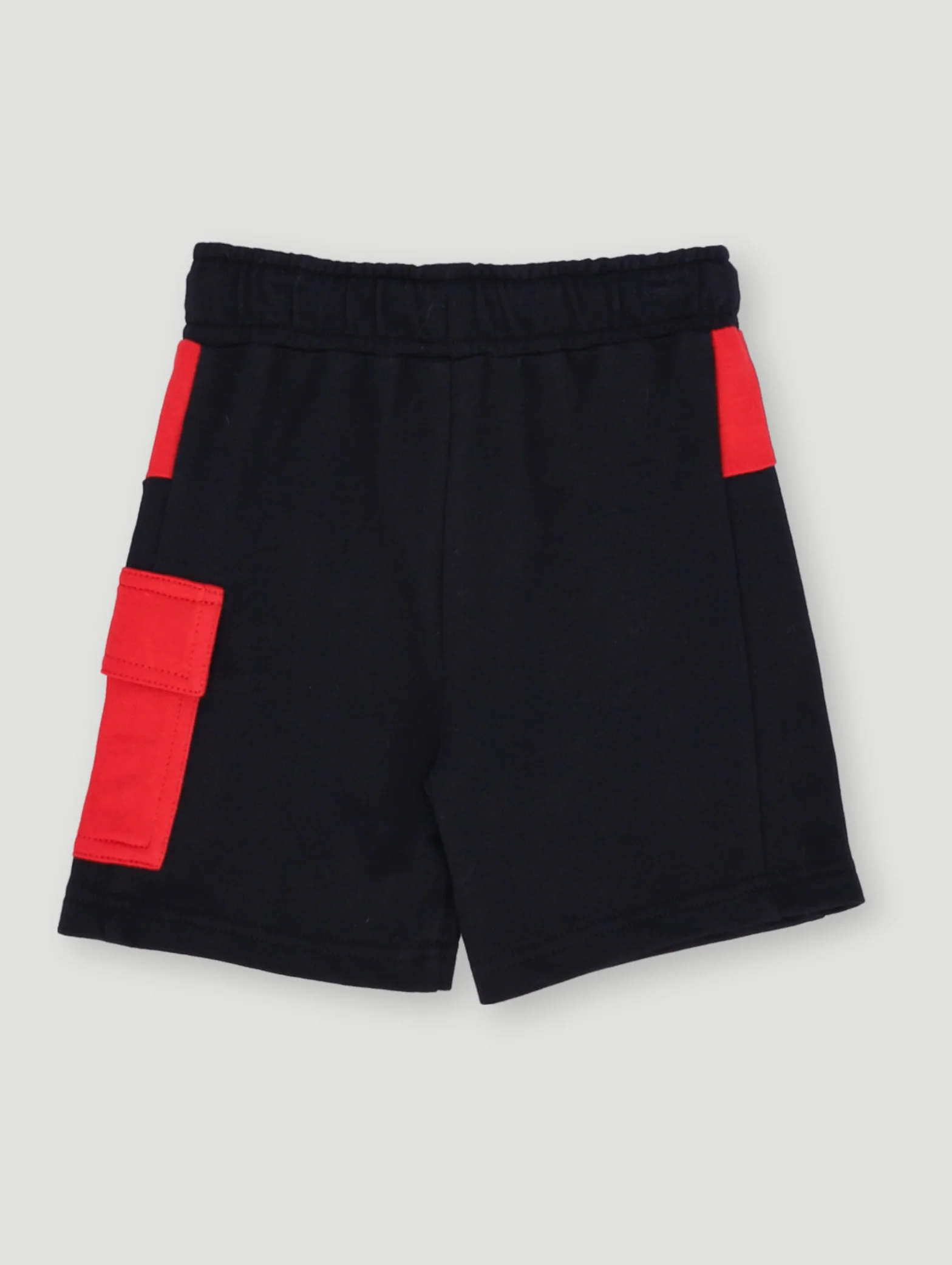 Pre- Boys Mickey Cargo Short - Black/Red - Image 2