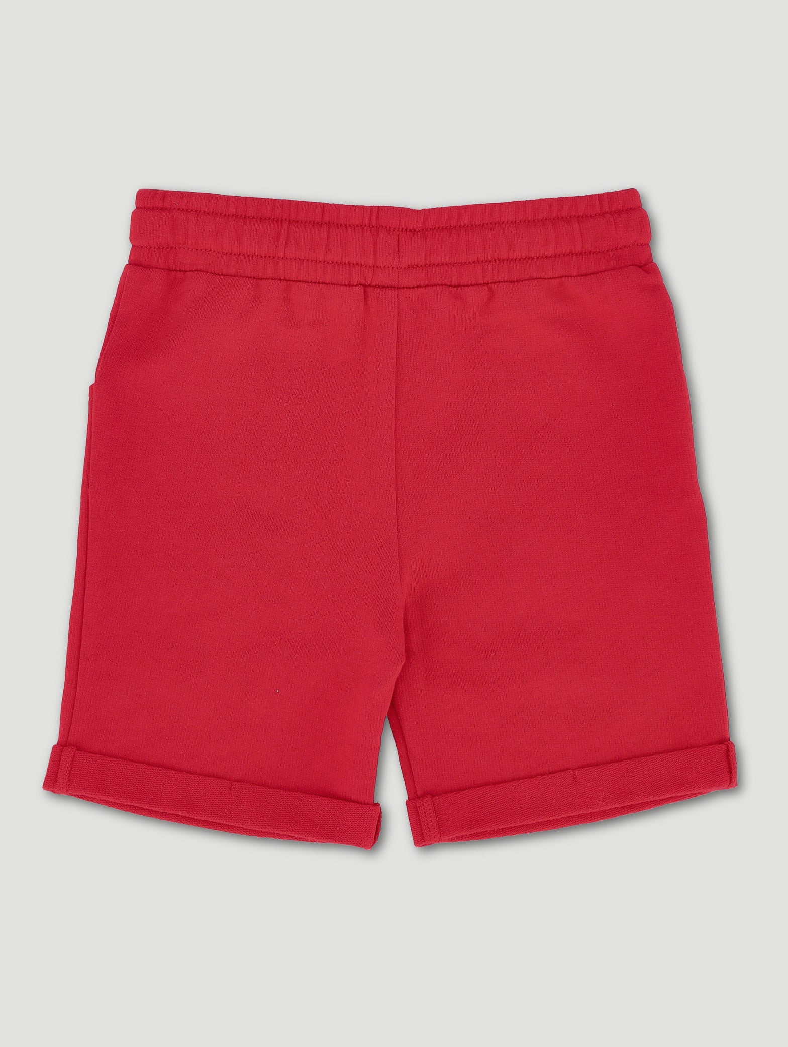 Pre-Boys Mickey Fleece Short - Red - Image 2