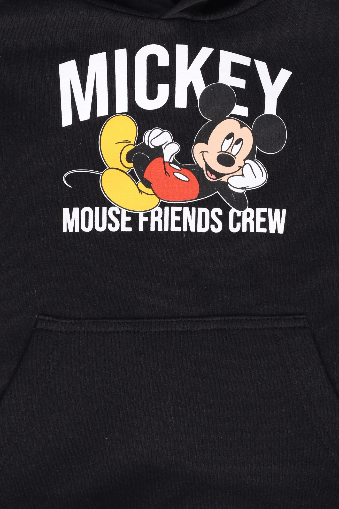 Pre-Boys Long Sleeve Hoody - Black - Image 3