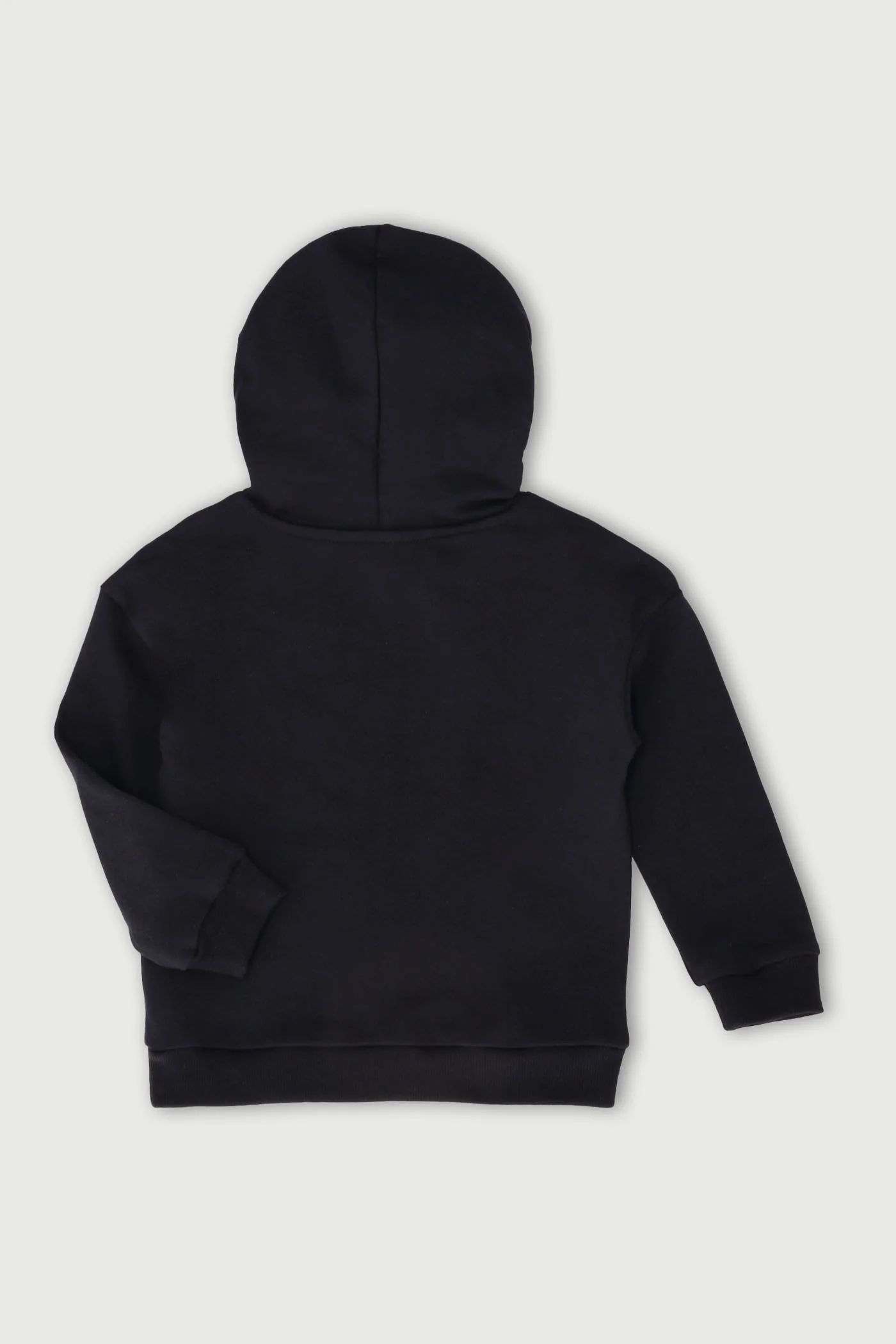 Pre-Boys Long Sleeve Hoody - Black - Image 2
