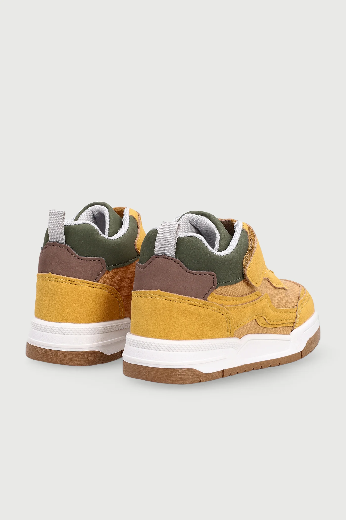 Pre-Boys Midtop Sneaker - Honey Yellow - Image 3