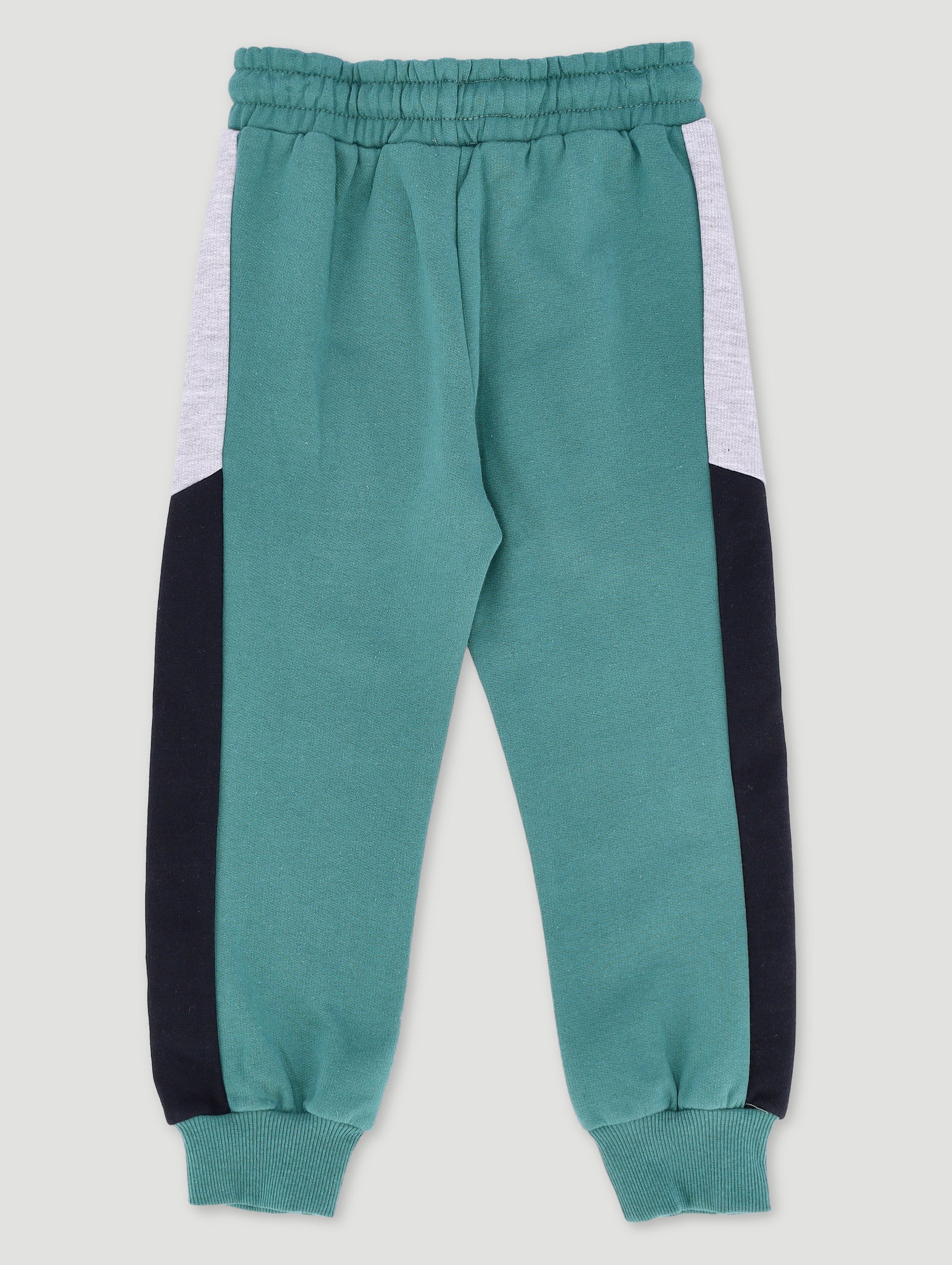 Pre-Boys Motorcycle Colourblock Jogger - Green/Blue - Image 2