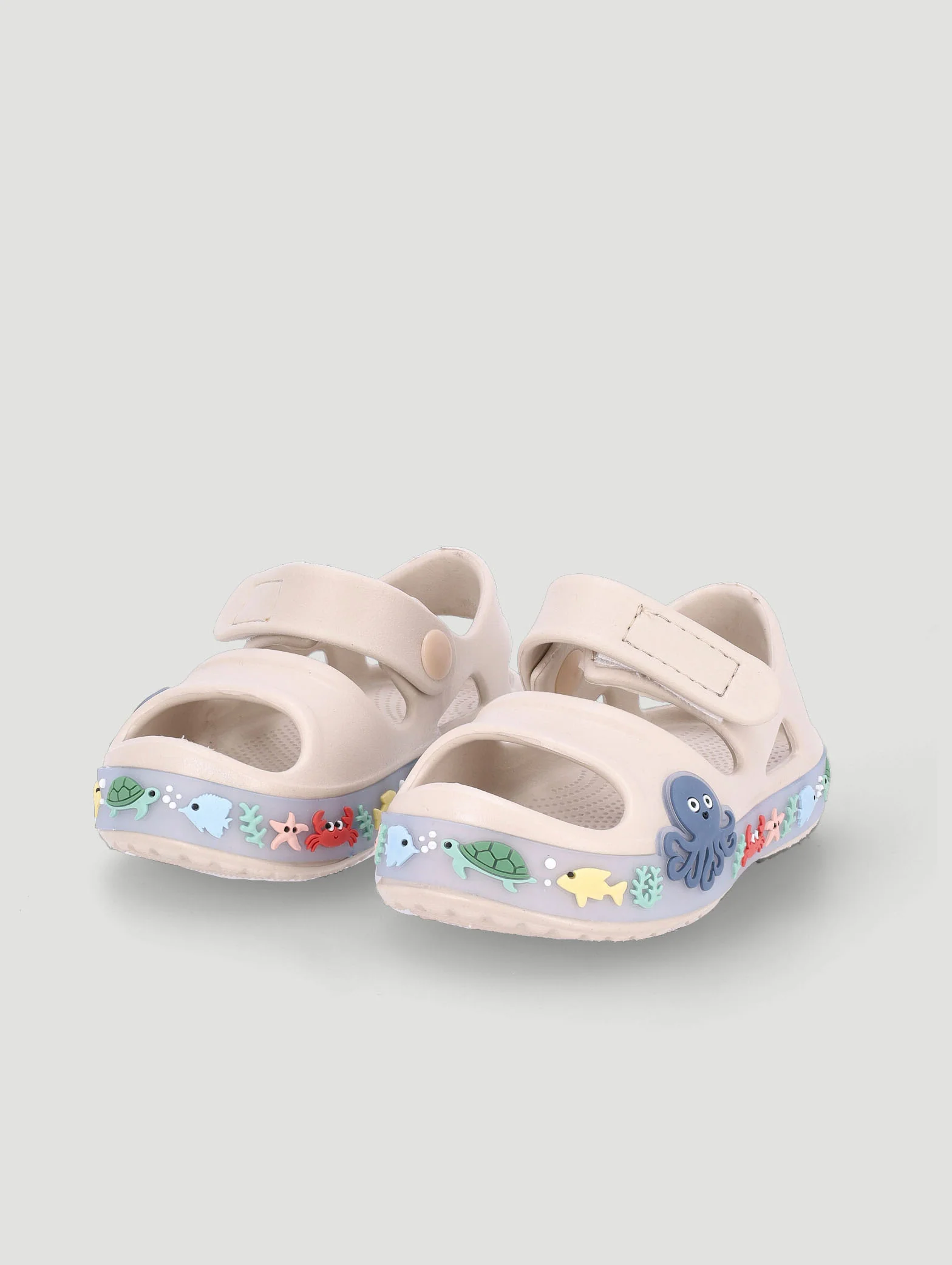 Pre-Boys Moulded Adventure Sandal - Stone - Image 3