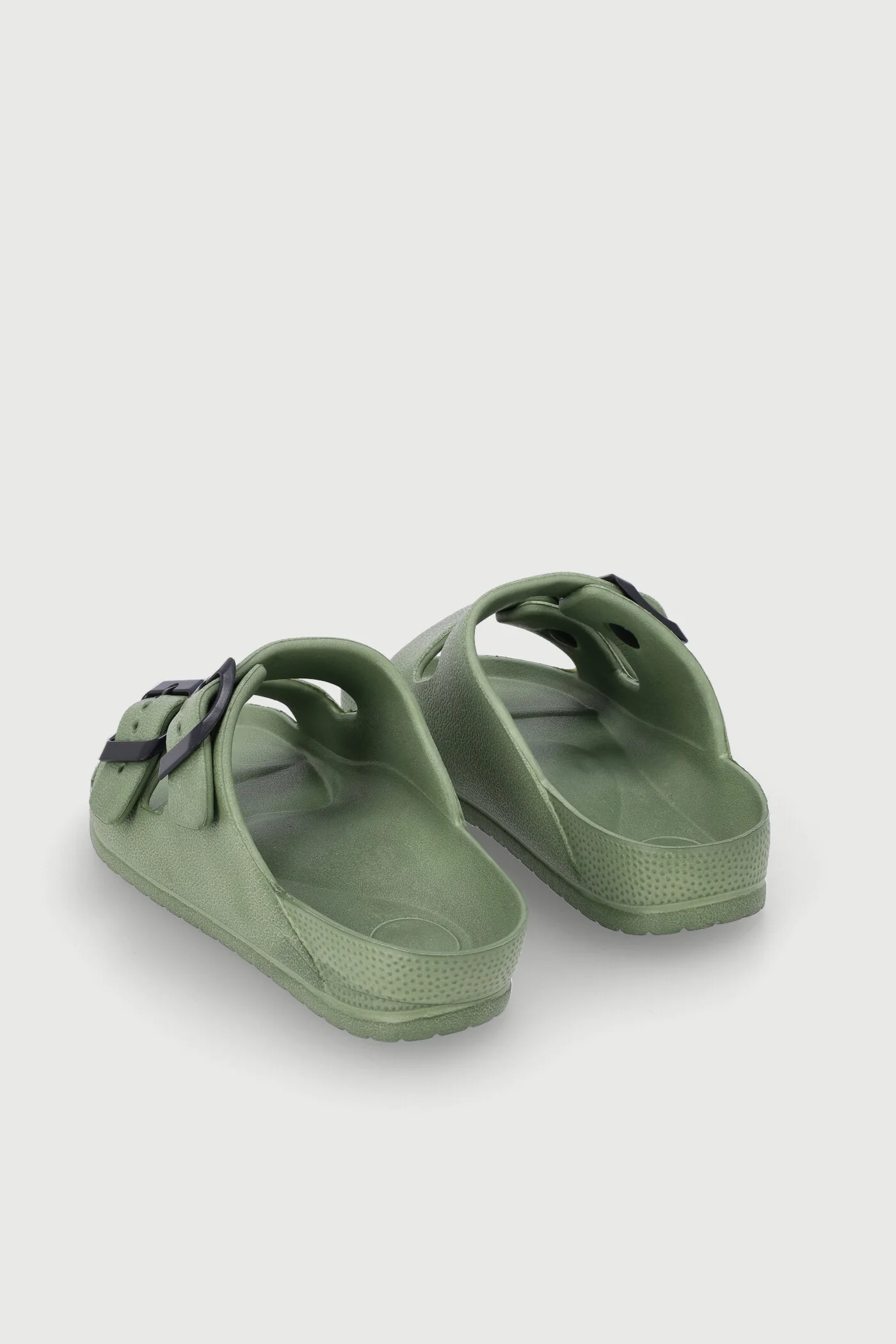 Pre-Boys Moulded Health Sandal - Olive - Image 3