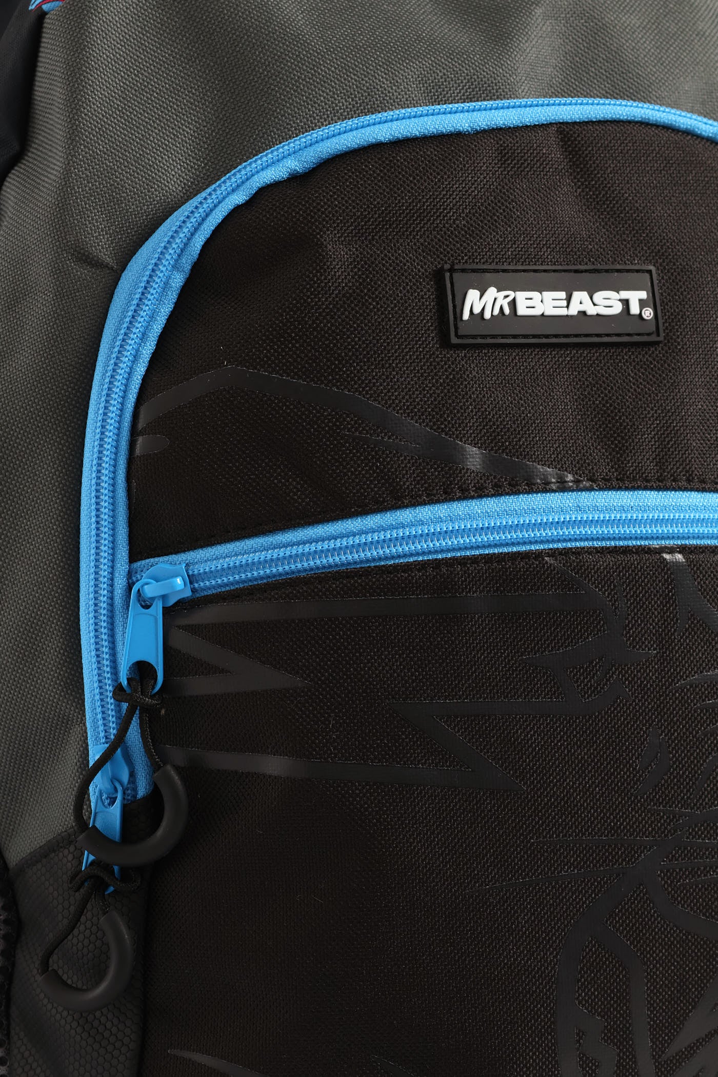 Pre-Boys Mr Beast Backpack - Black/Blue - Image 5
