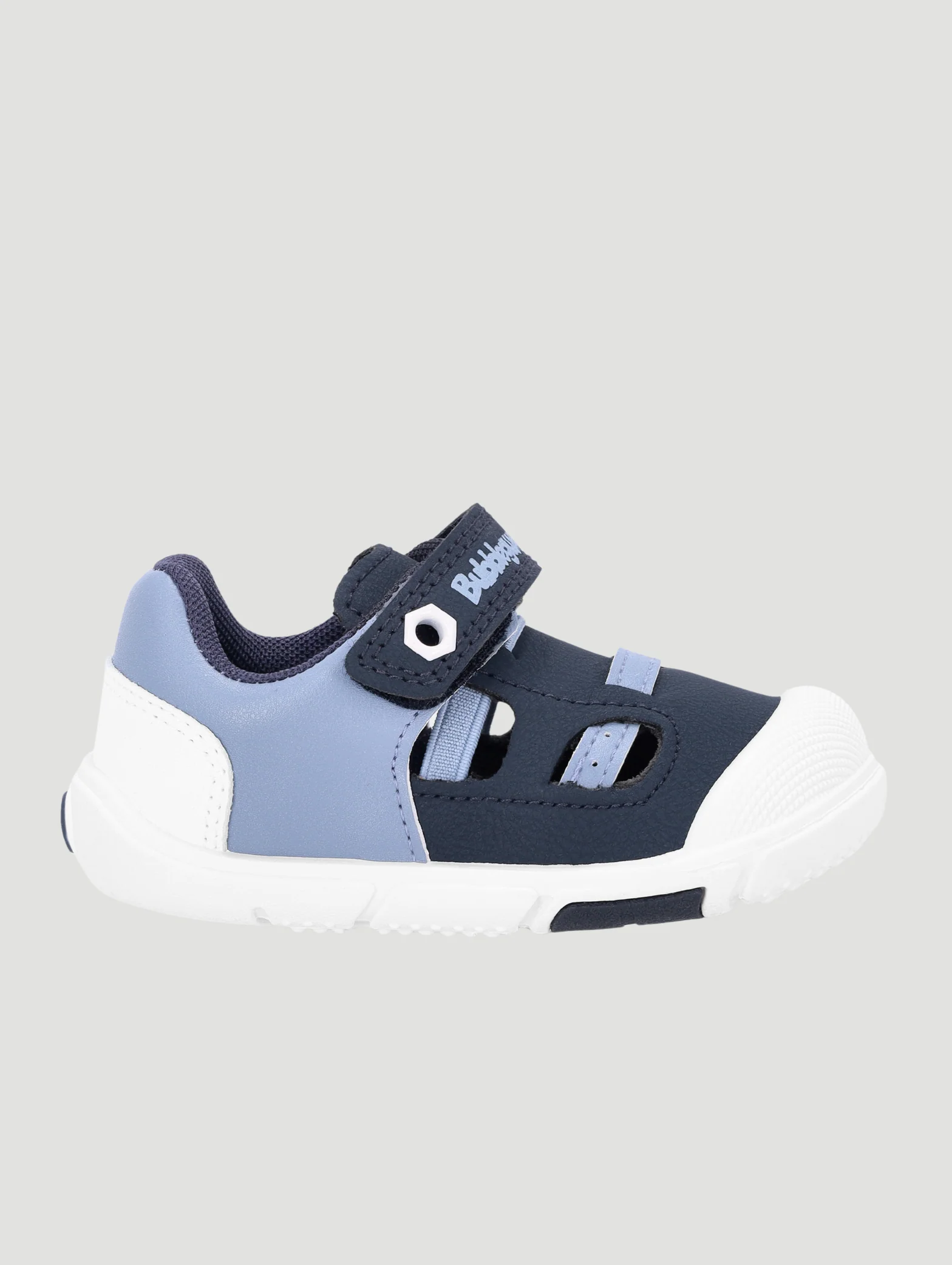 Pre-Boys Multi Strap Sneaker - Navy - Image 4