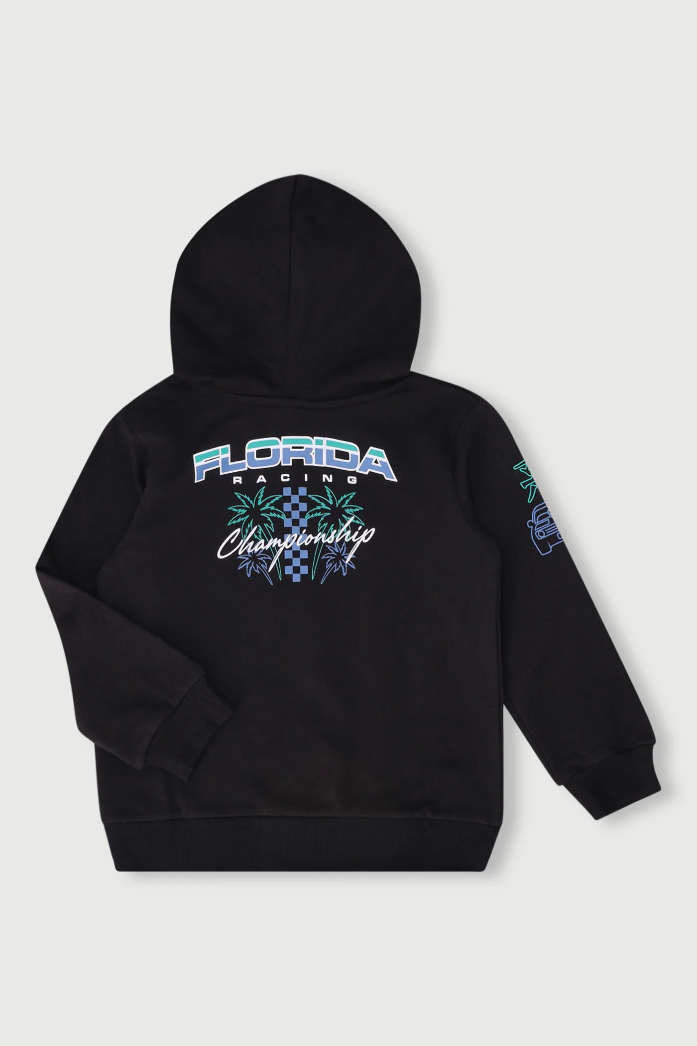 Pre-Boys Muscle Car Miami Hoody - Black - Image 2